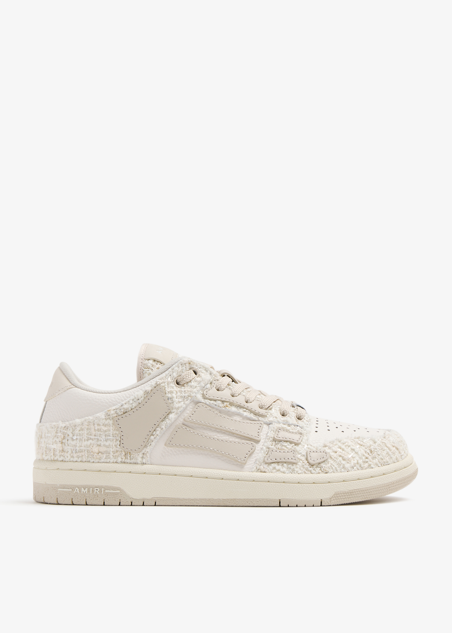 

Bouclé Skel low-top sneakers, Beige