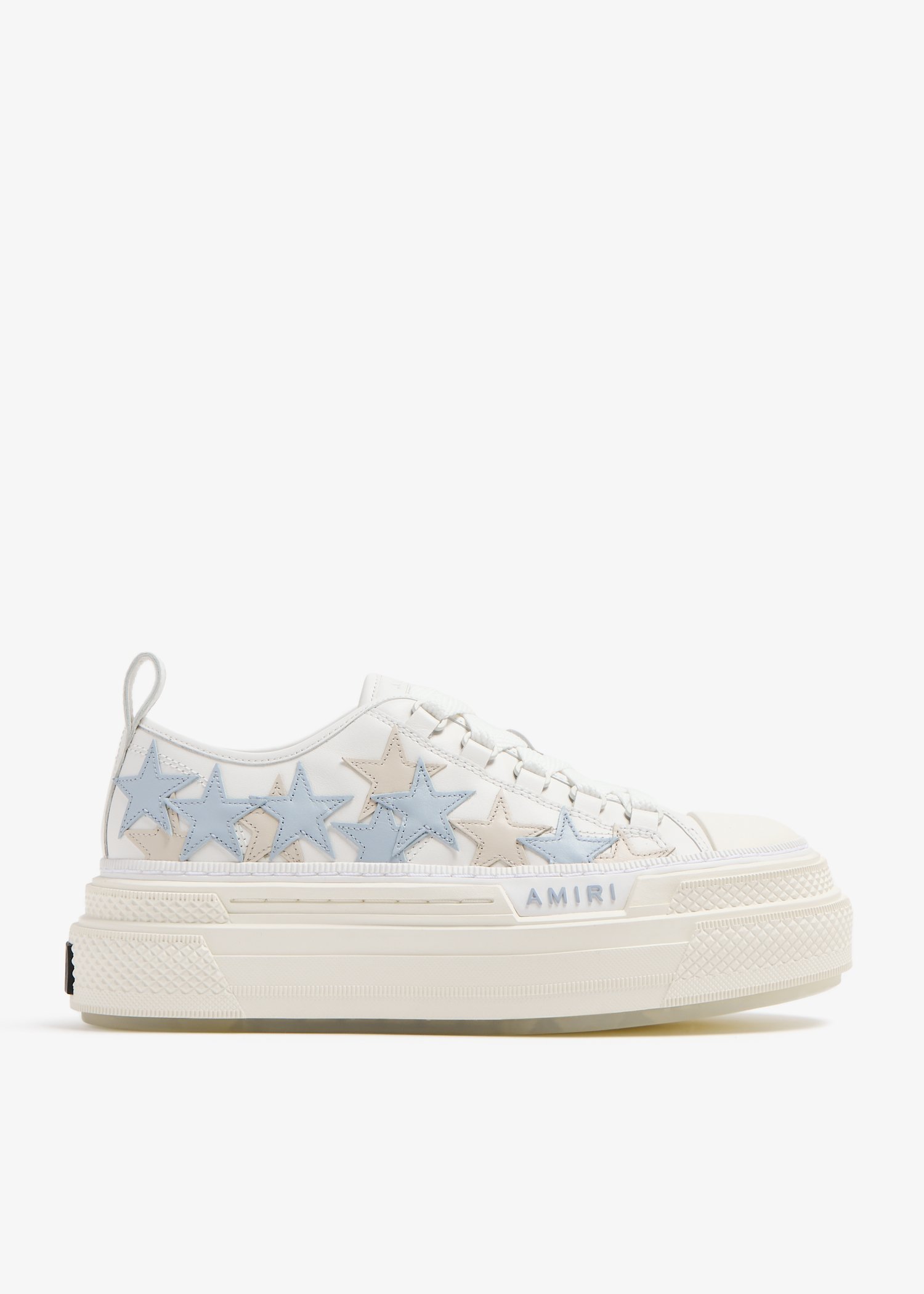 

Stars Court platform low sneakers, White