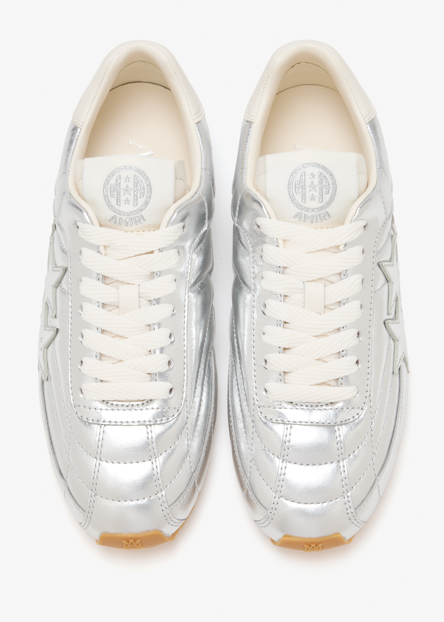 

Pacific Football slim sneakers, Silver