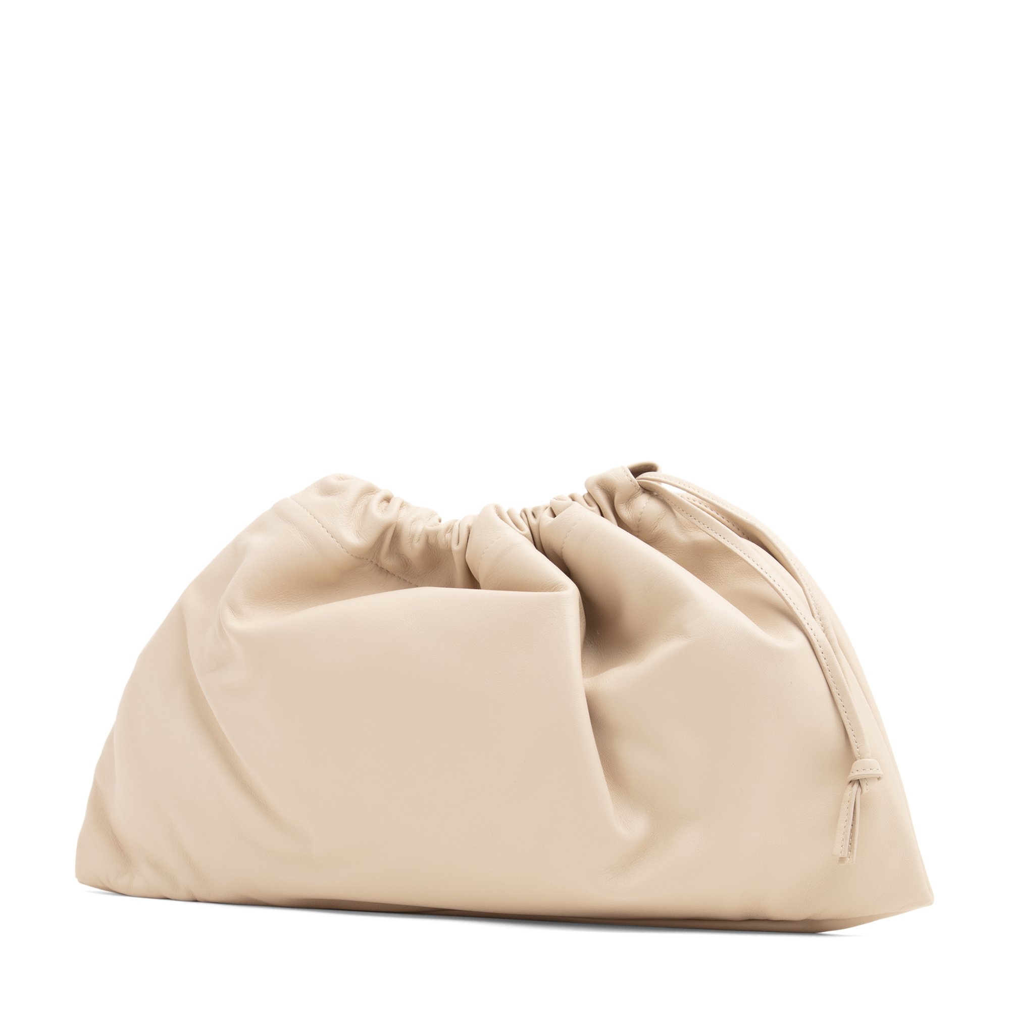 

Maxi drawstring bag, Beige