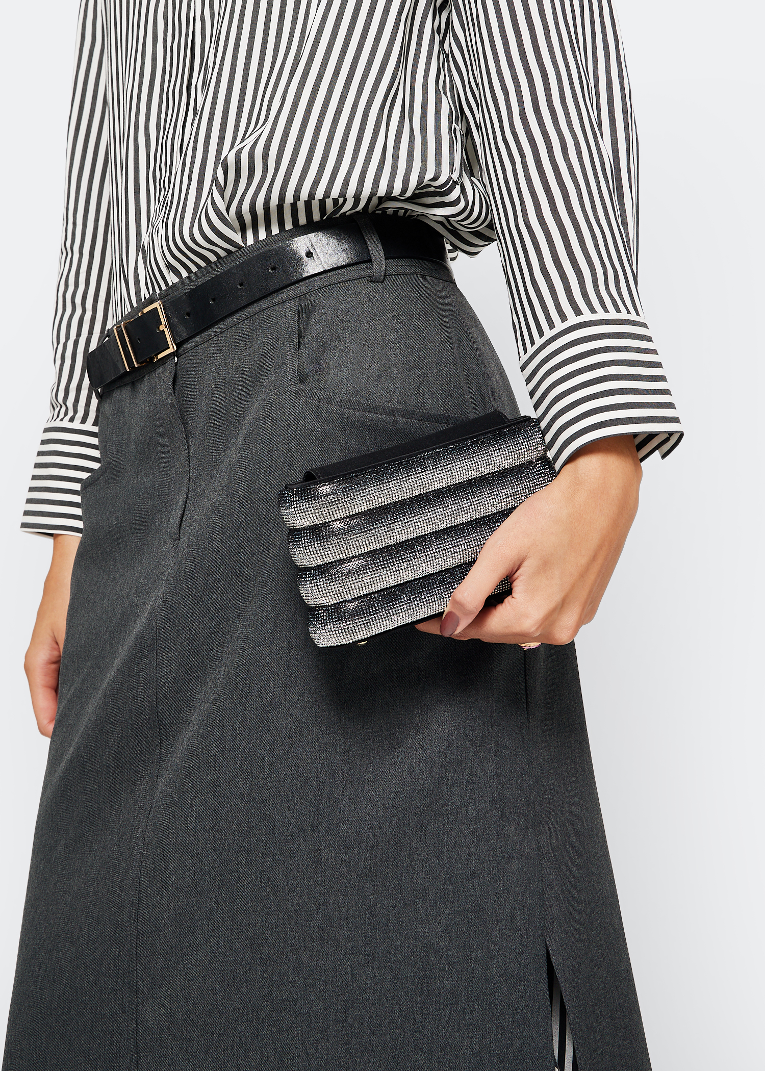 

Favilla clutch, Black