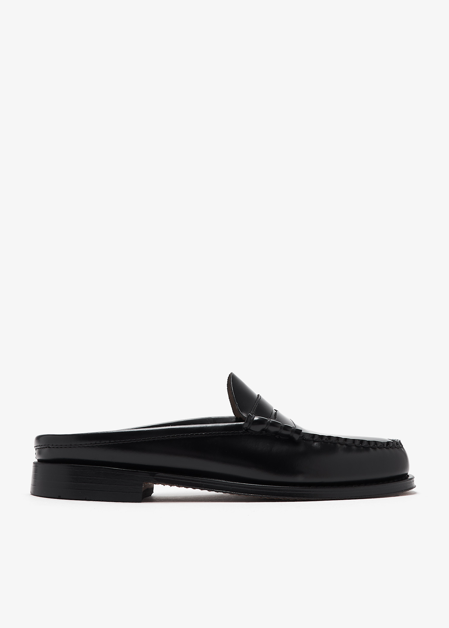 

Weejuns Larson penny loafer slides, Black