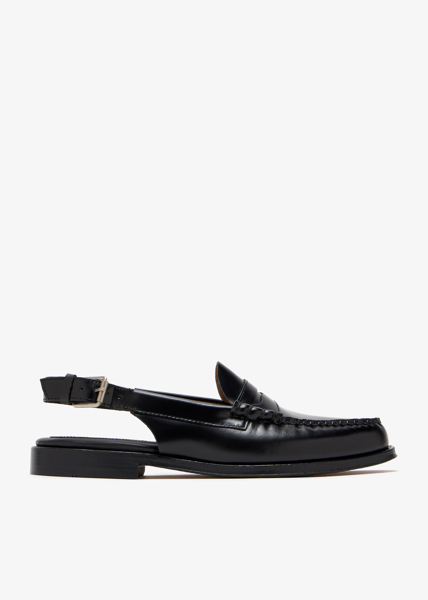 

Weejuns penny slingback loafers, Black
