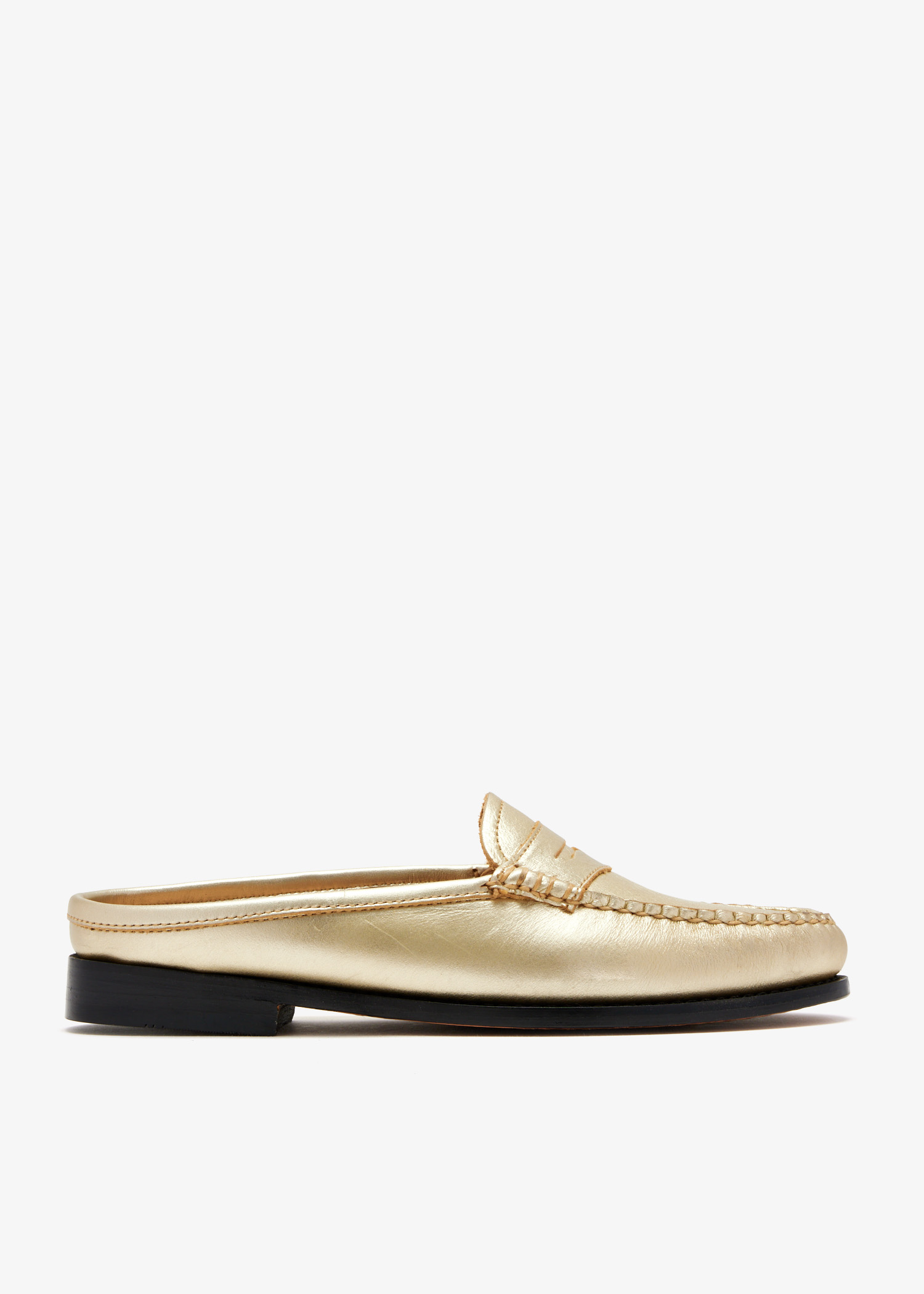 

Weejuns Penny slides, Gold