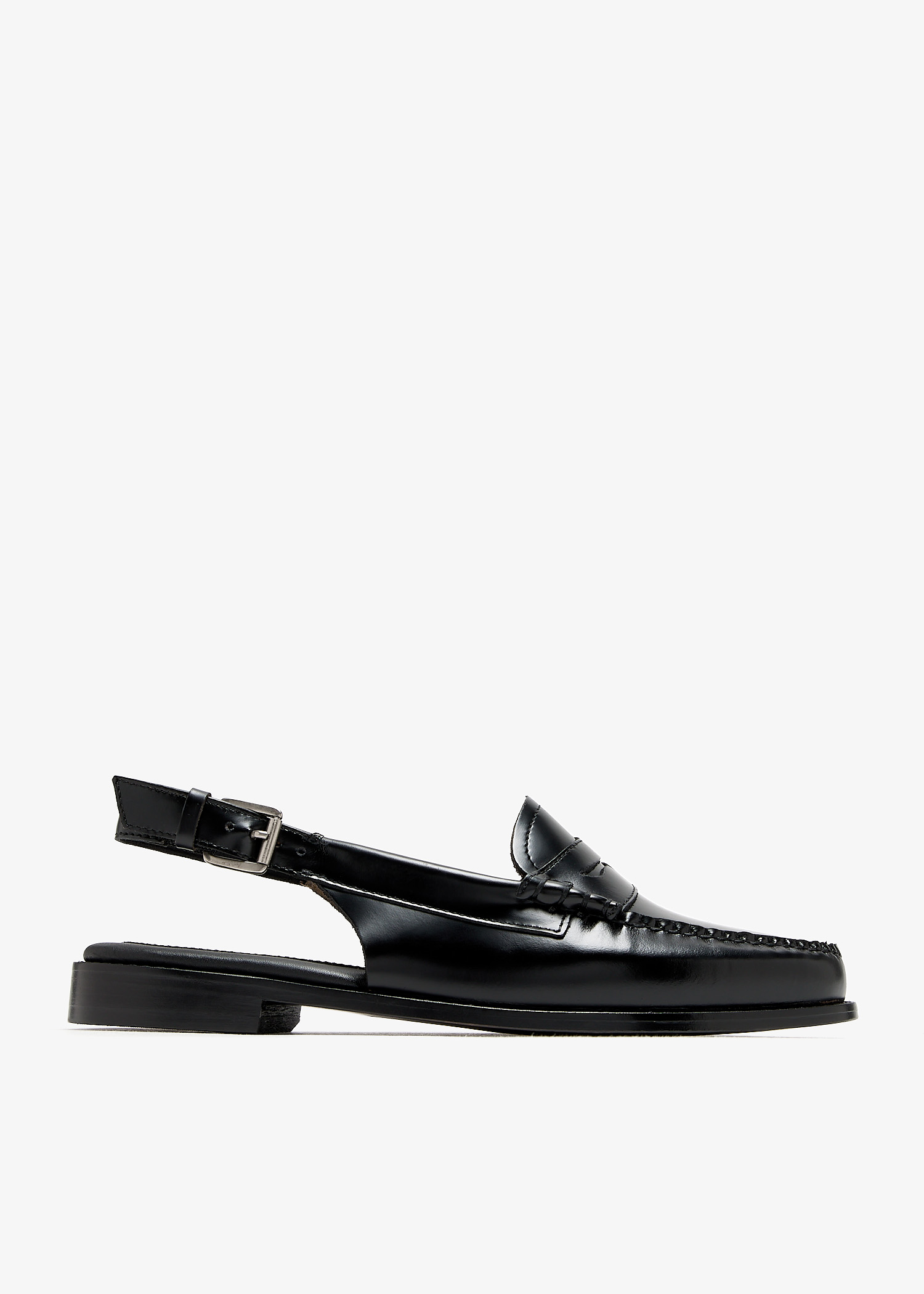 

Weejuns penny slingback loafers, Black