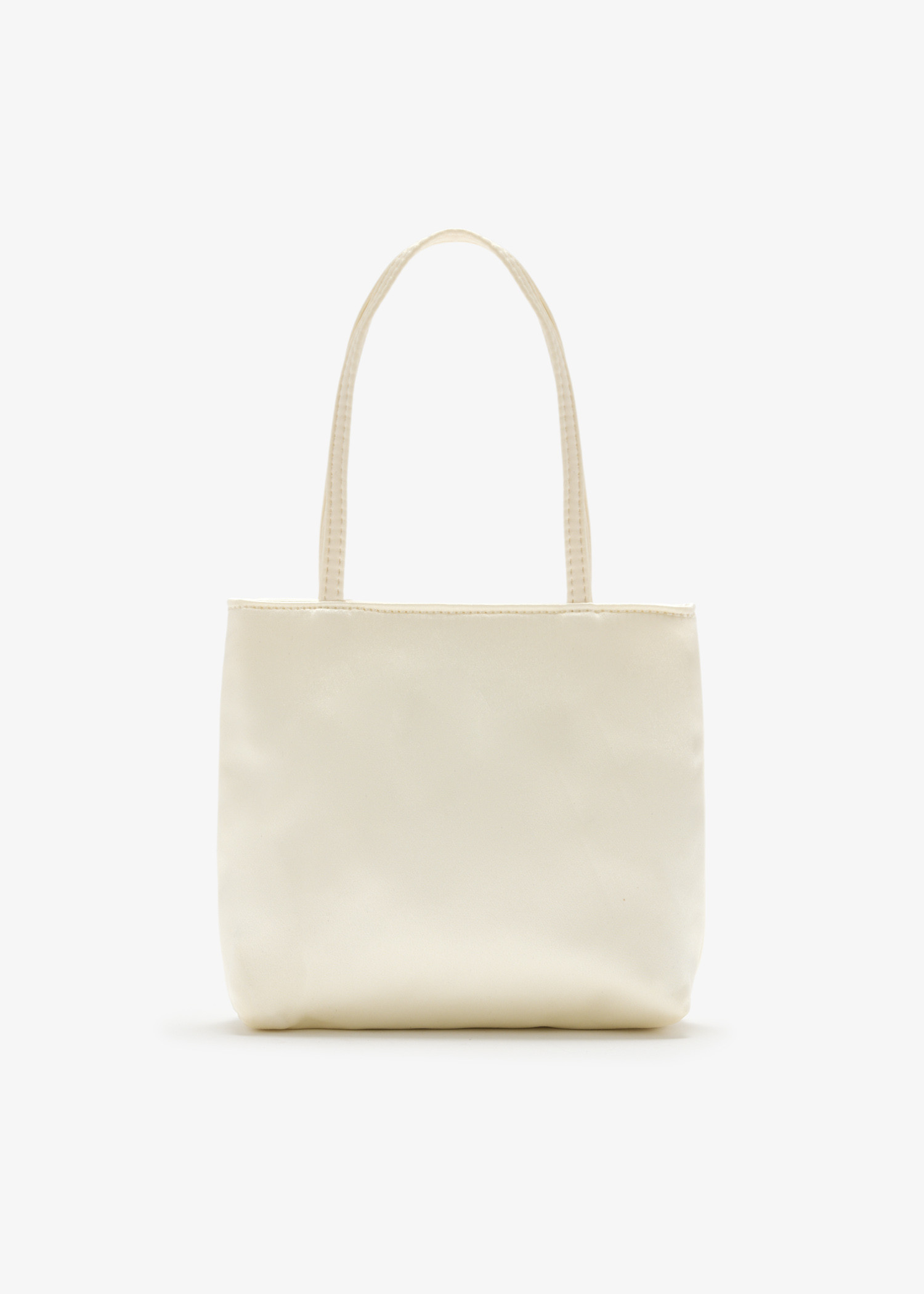 

Little silk bag, White