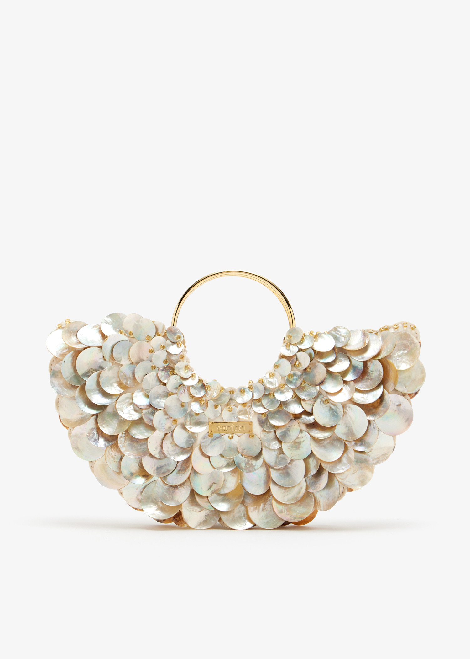 

Soubresaut de Shells bag, White