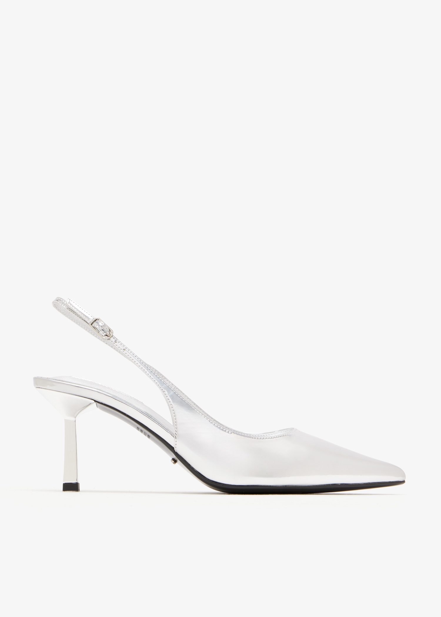 

Baz slingback pumps, Silver