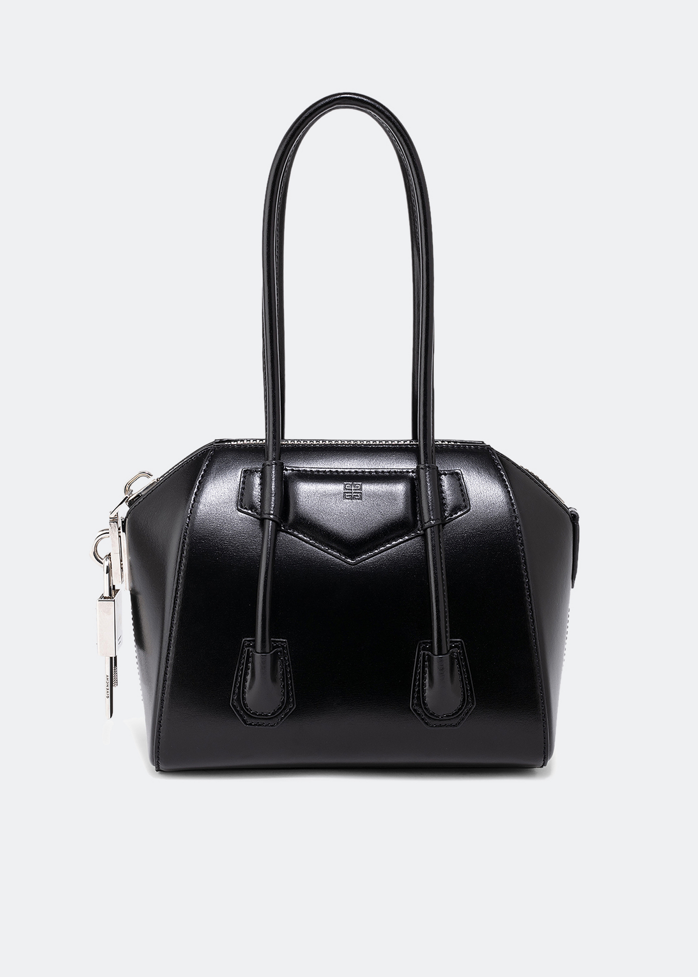 

Antigona Lock mini zipped bag, Black