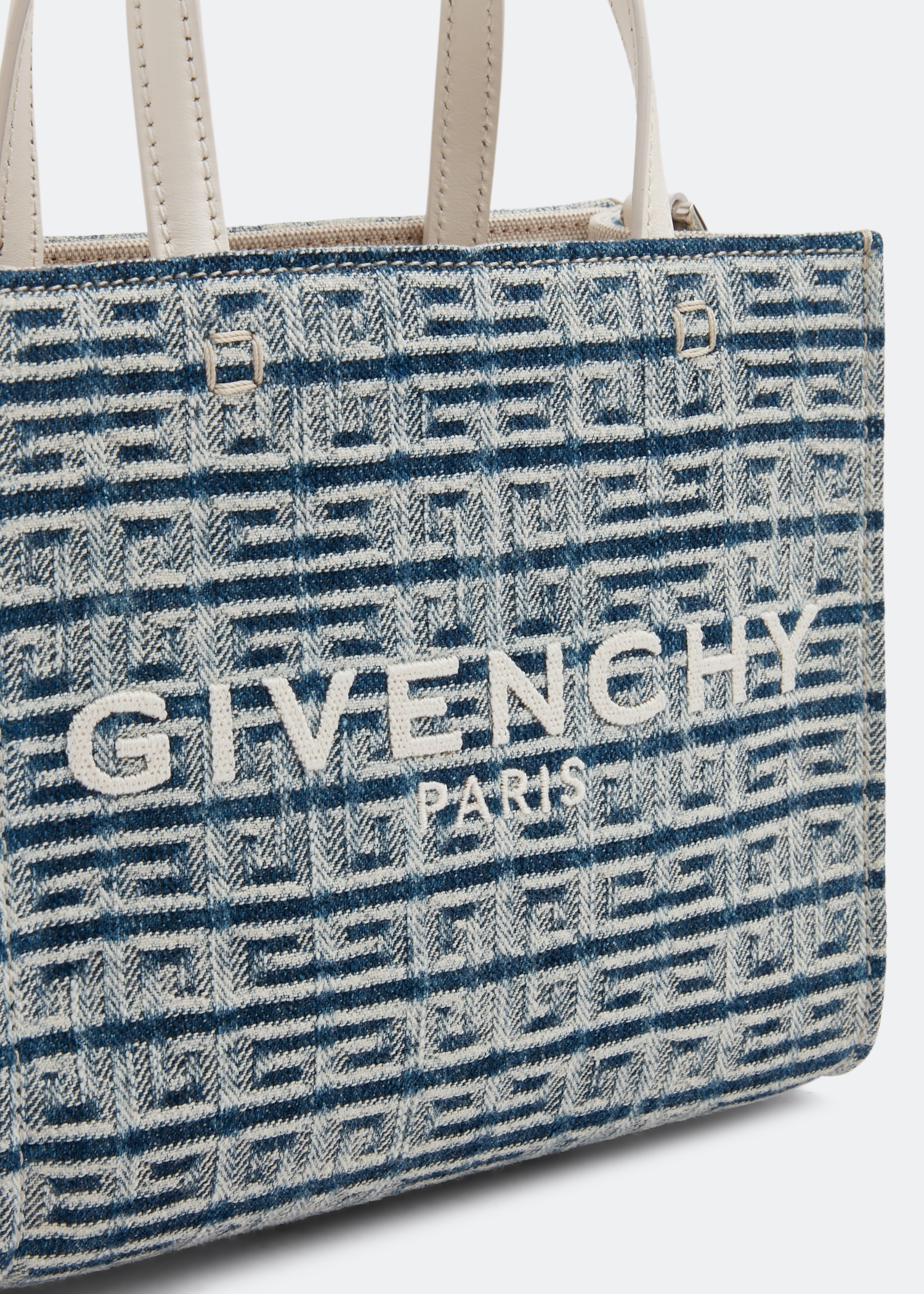 

Mini G shopping tote bag, Blue