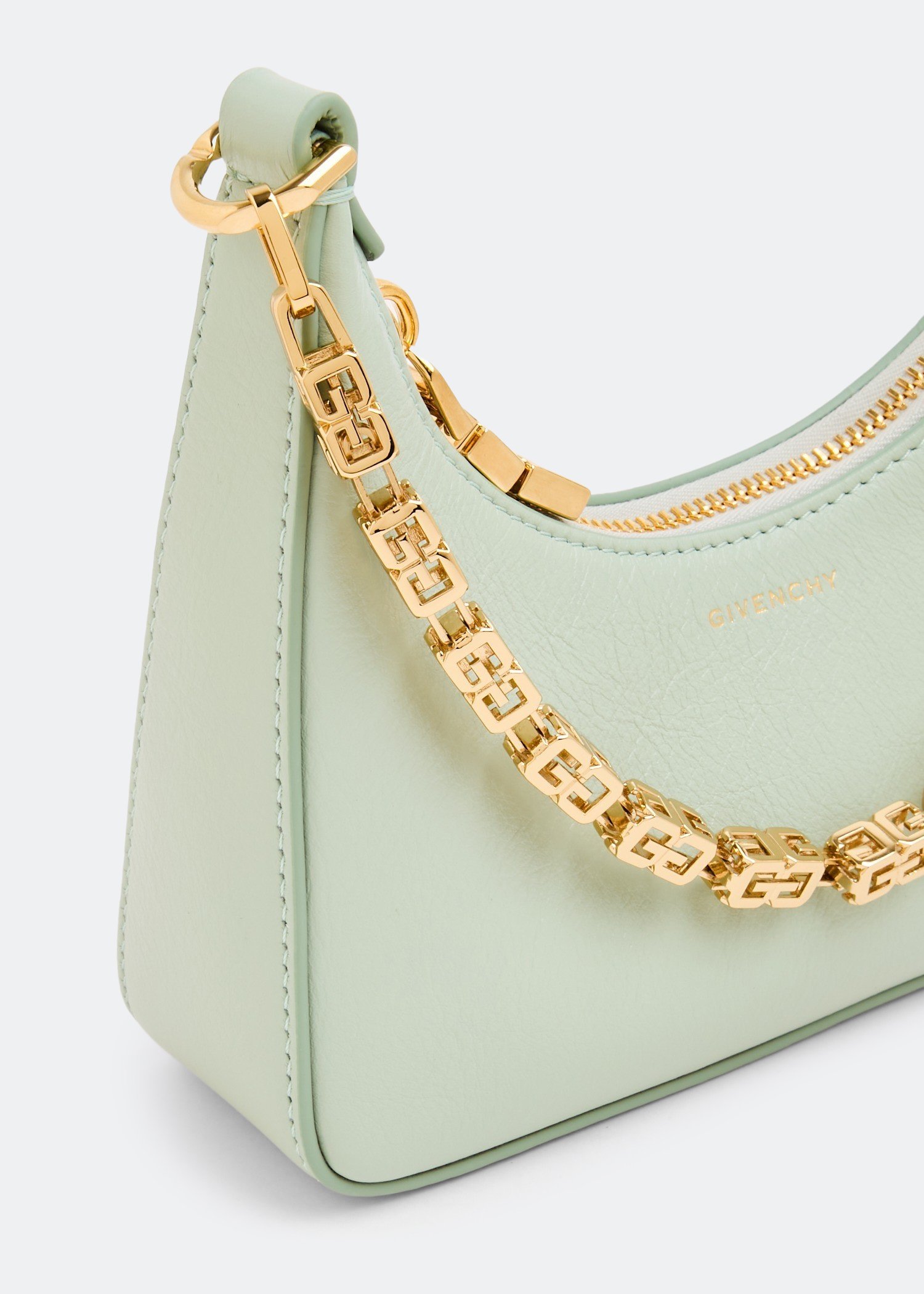 

Moon cut-out mini bag, Green