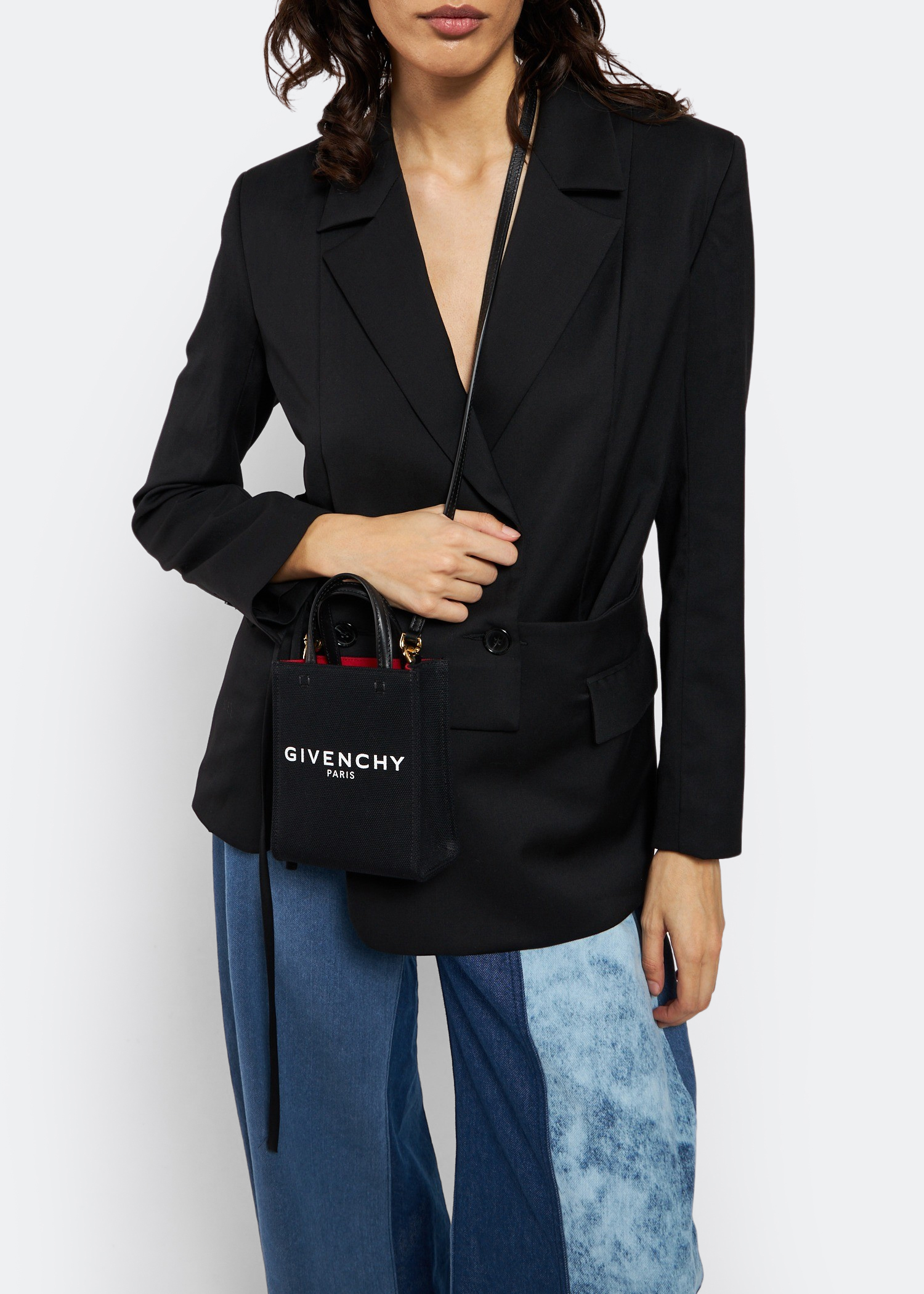 

Mini G-Tote shopping bag, Black