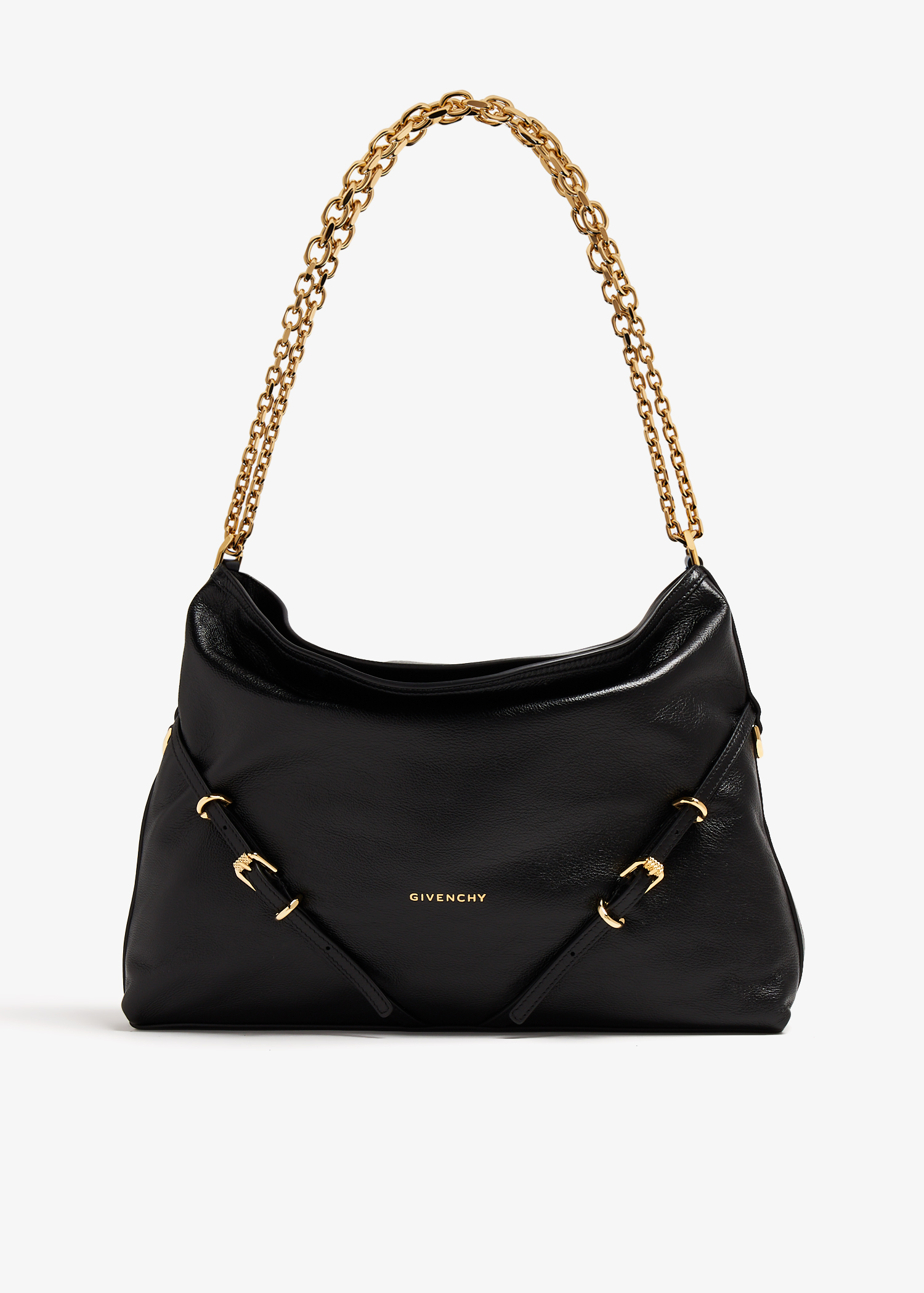Medium Voyou Chain bag, Black