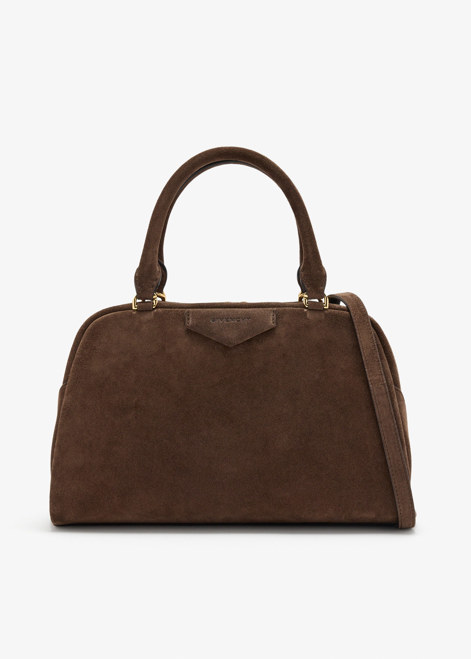 

Medium Antigona East-West soft bag, Brown