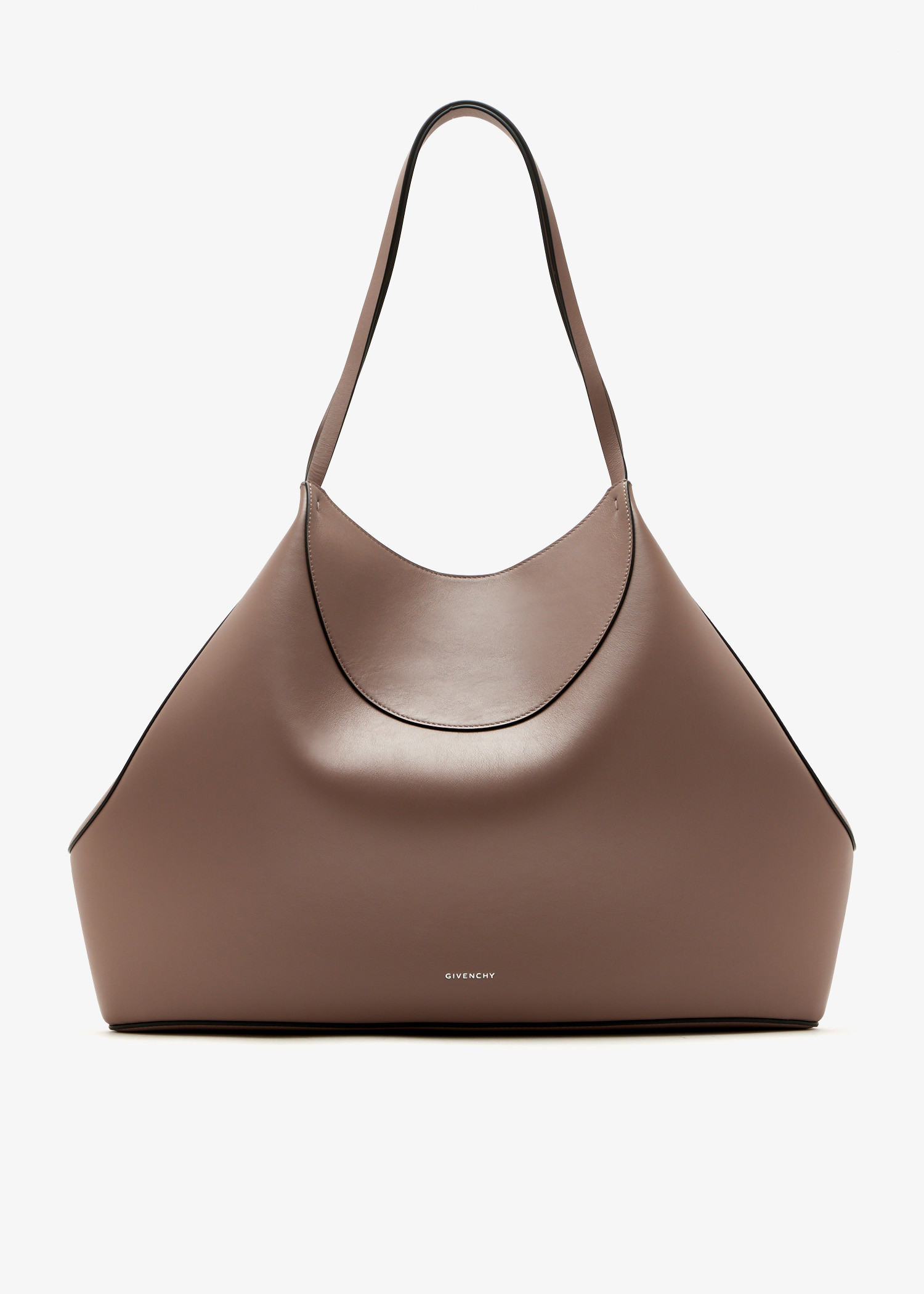 

Medium Facet tote bag, Taupe