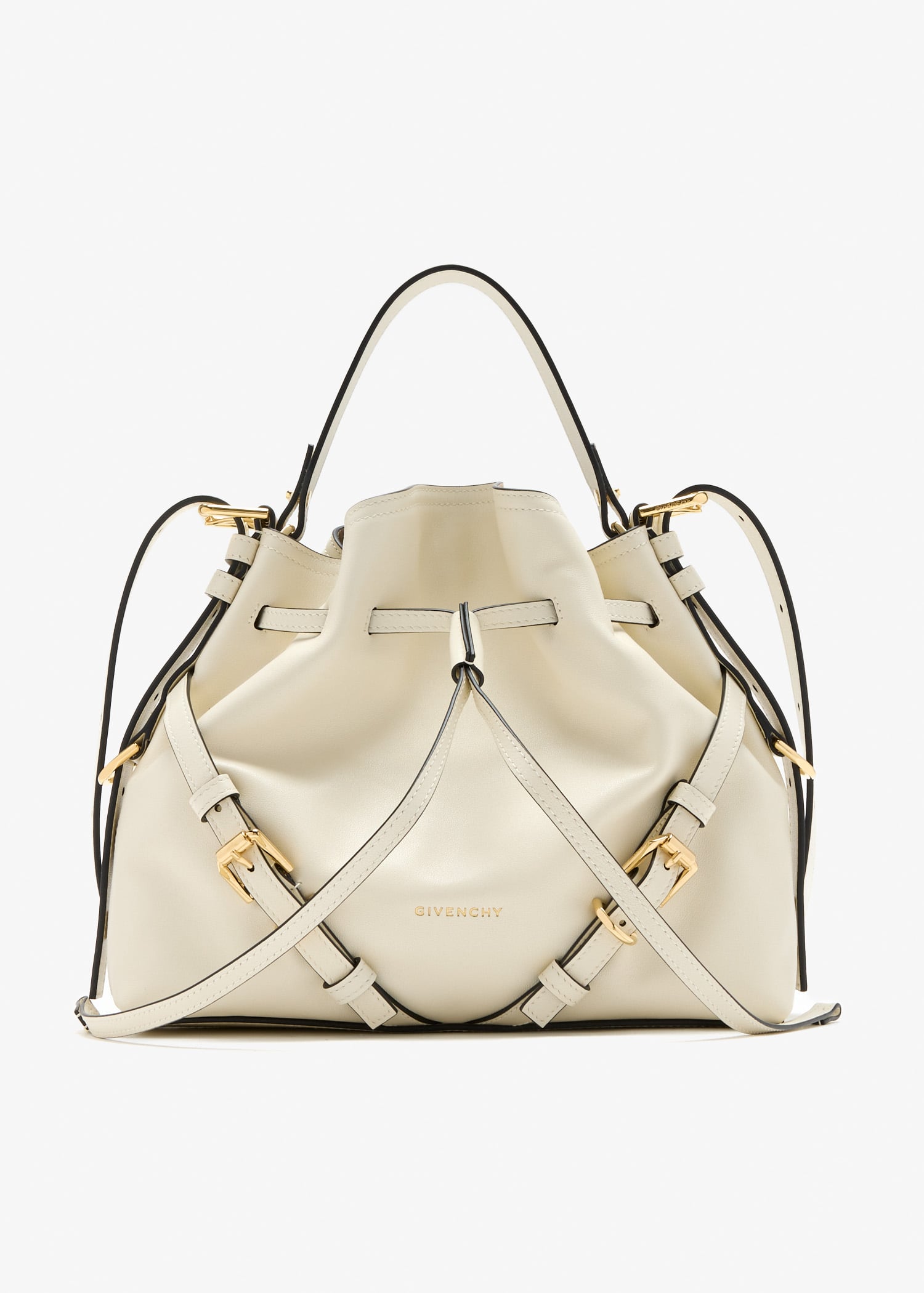 

Voyou small bucket bag, Cream