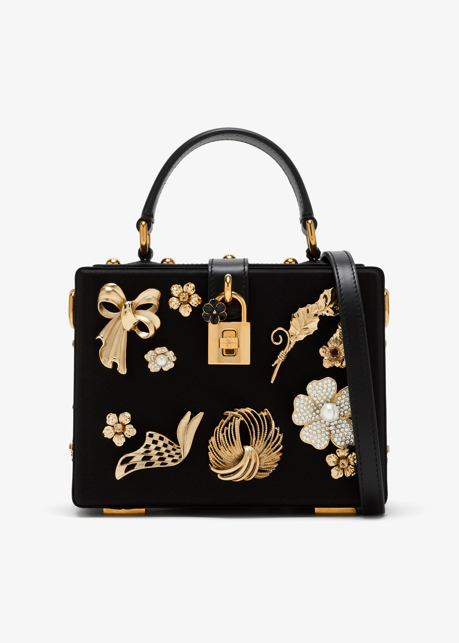 

Dolce Box handbag, Black