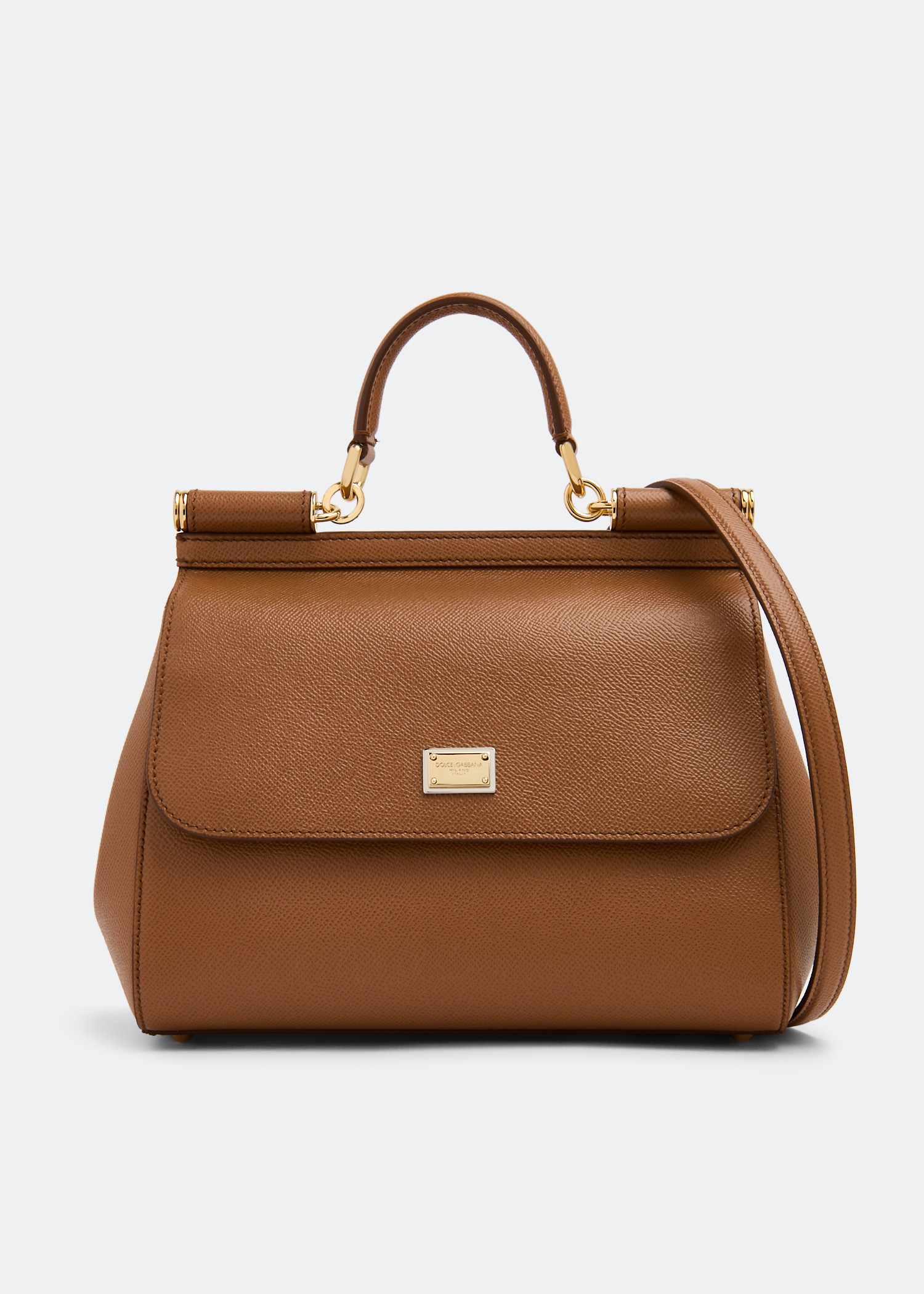 

Sicily Dauphine medium handbag, Brown