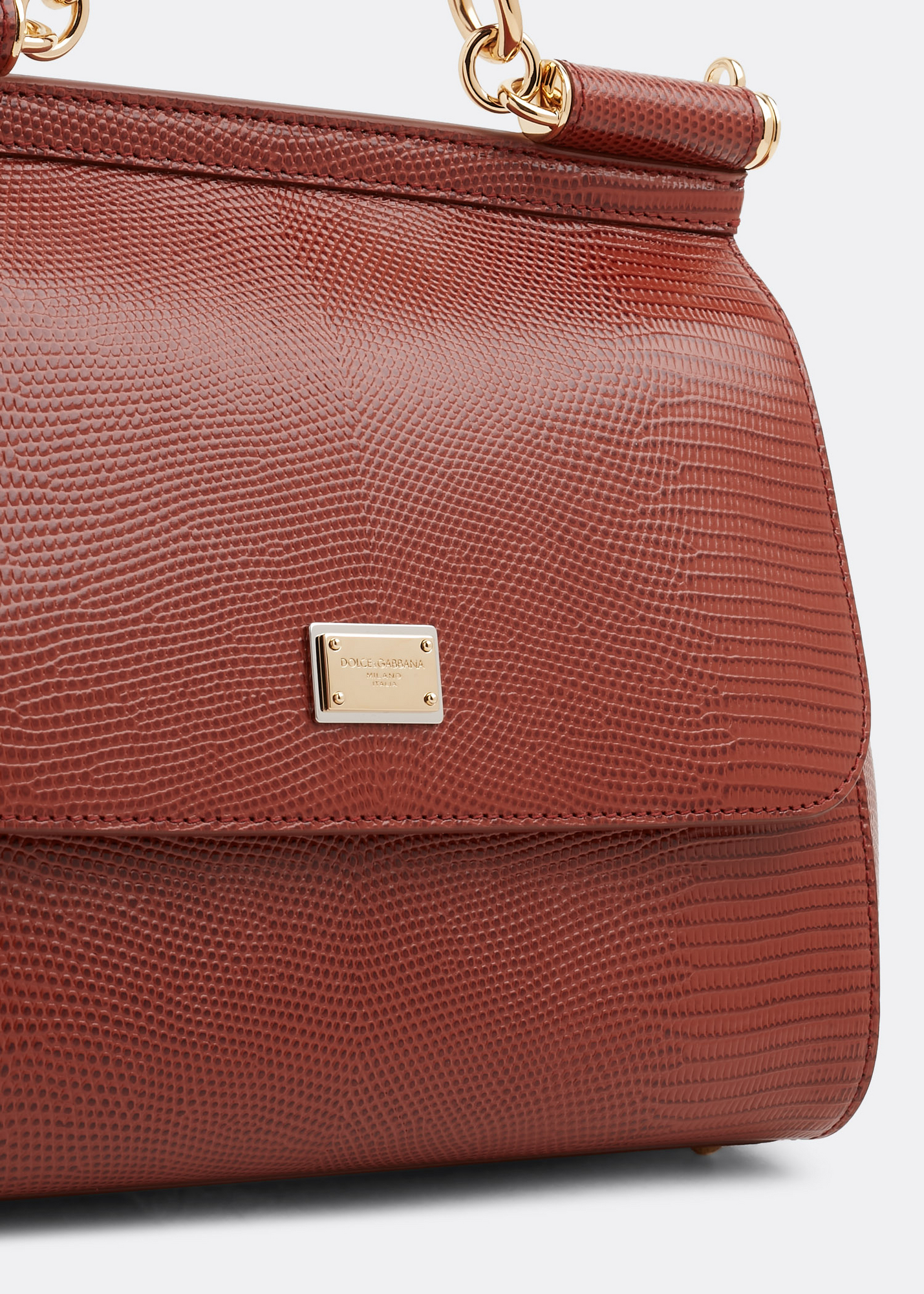 

Sicily top handle bag, Brown