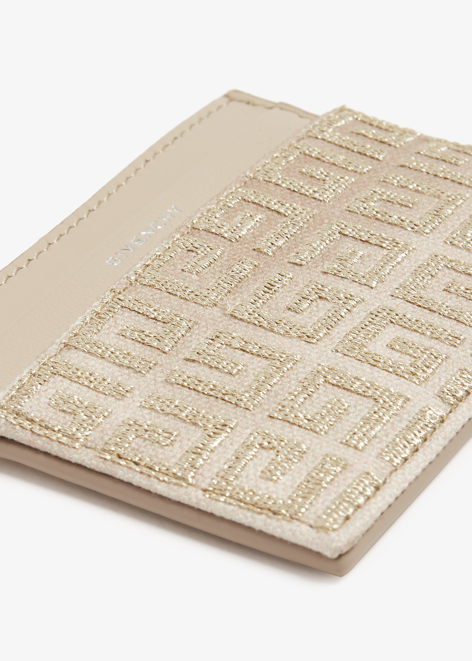 Giv Cut card holder, Gold