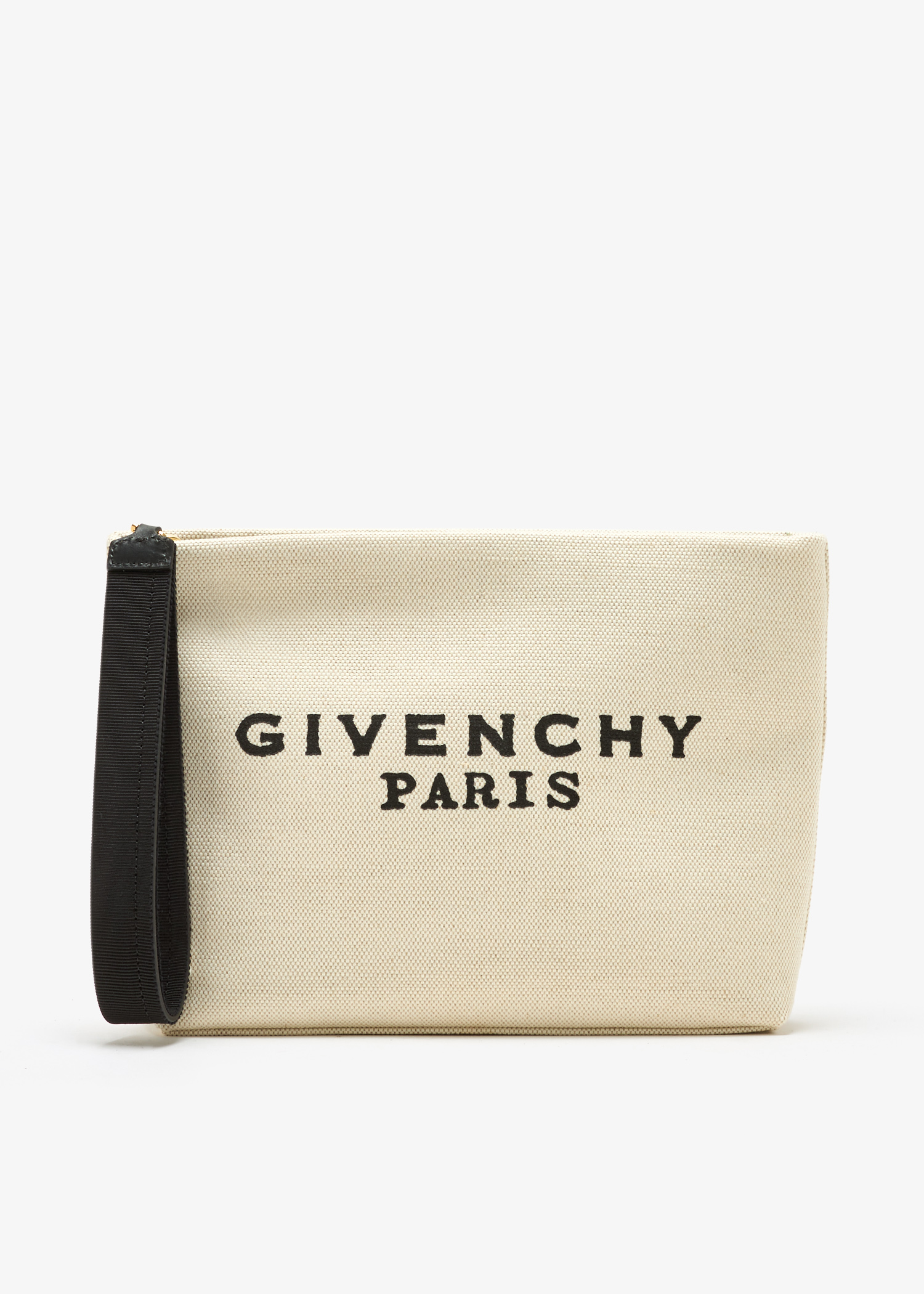 

Logo pouch, Cream