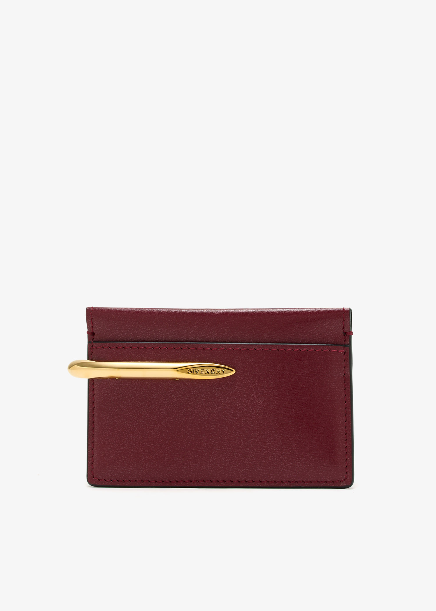 

Pinch card holder, Burgundy
