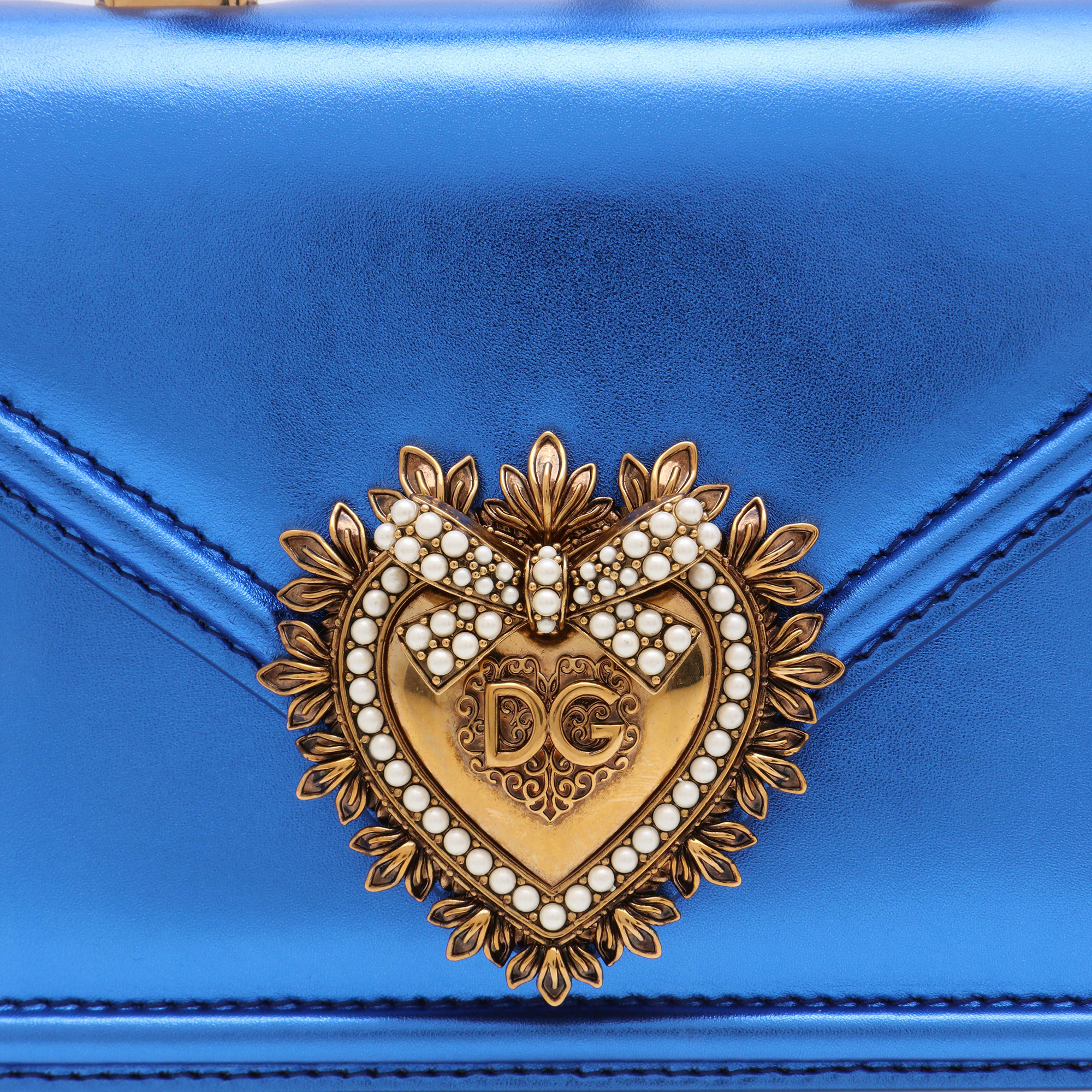 

Devotion handbag, Blue
