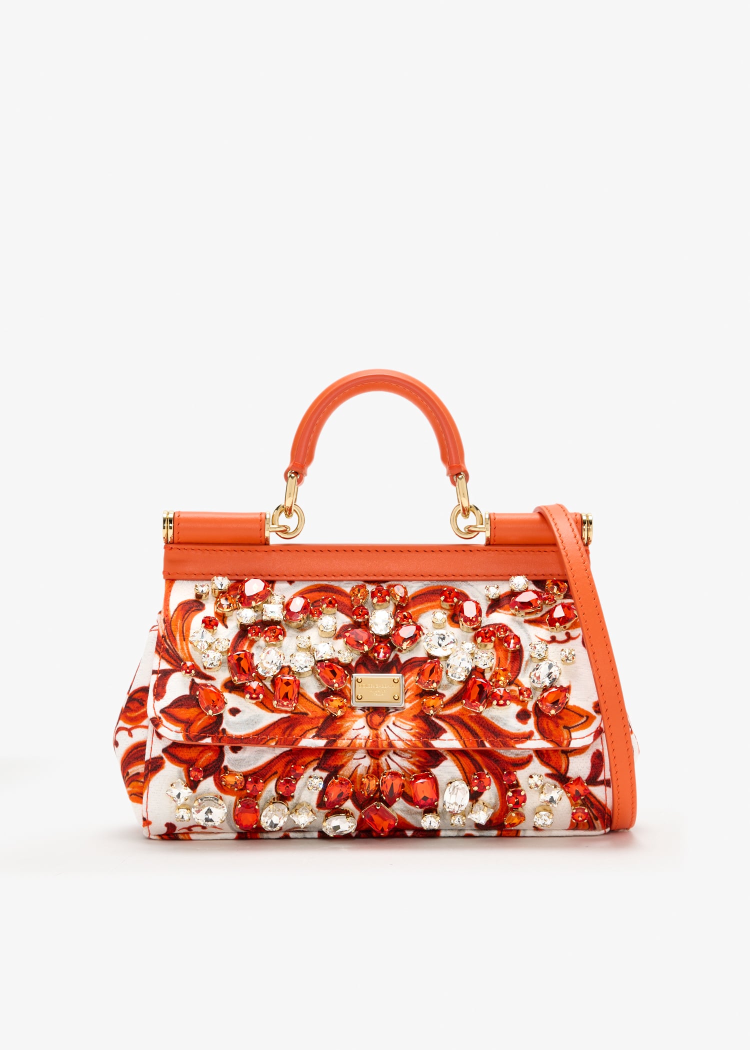 

Mini Sicily handbag, Orange