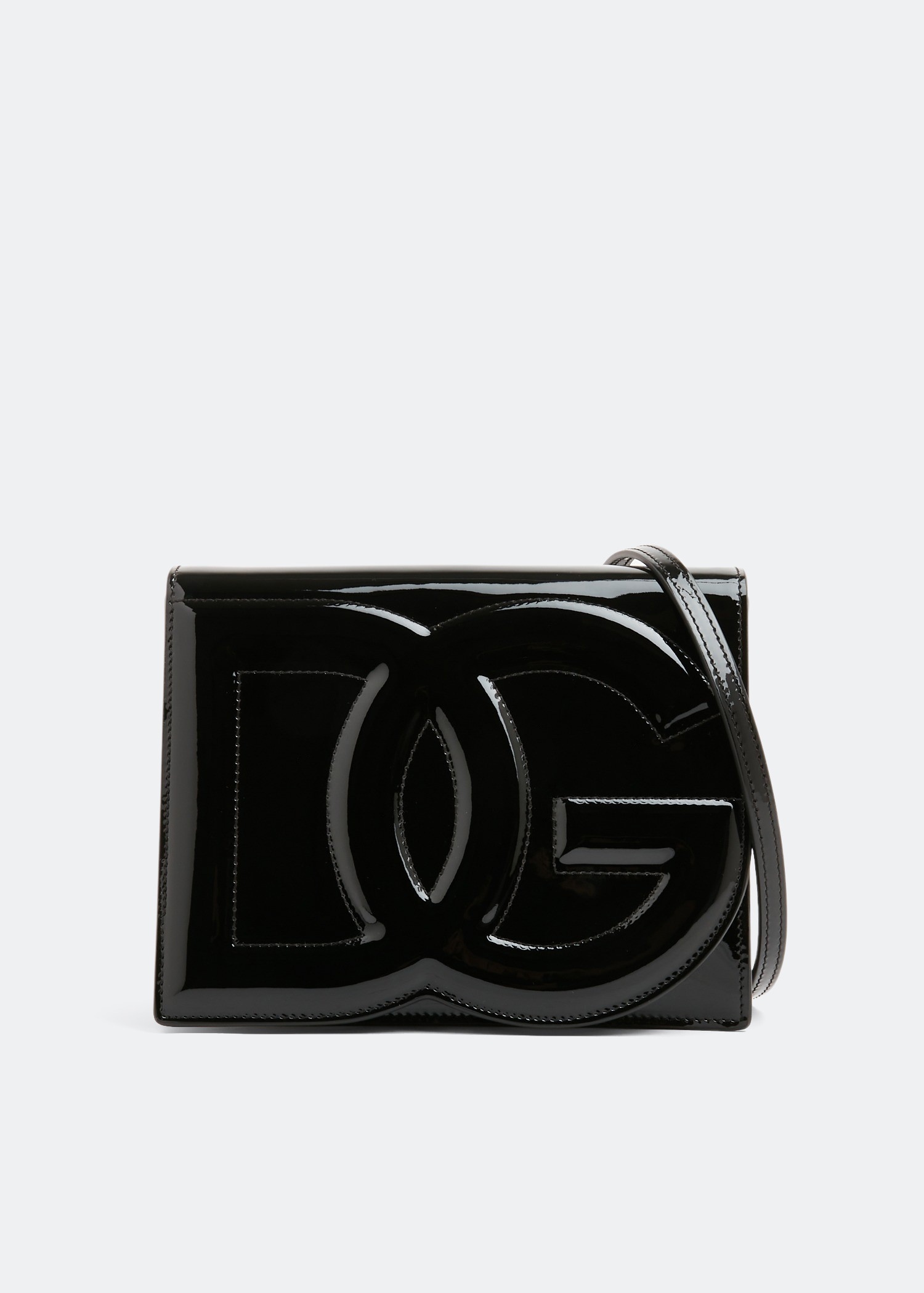 

Tabloid crossbody bag, Black