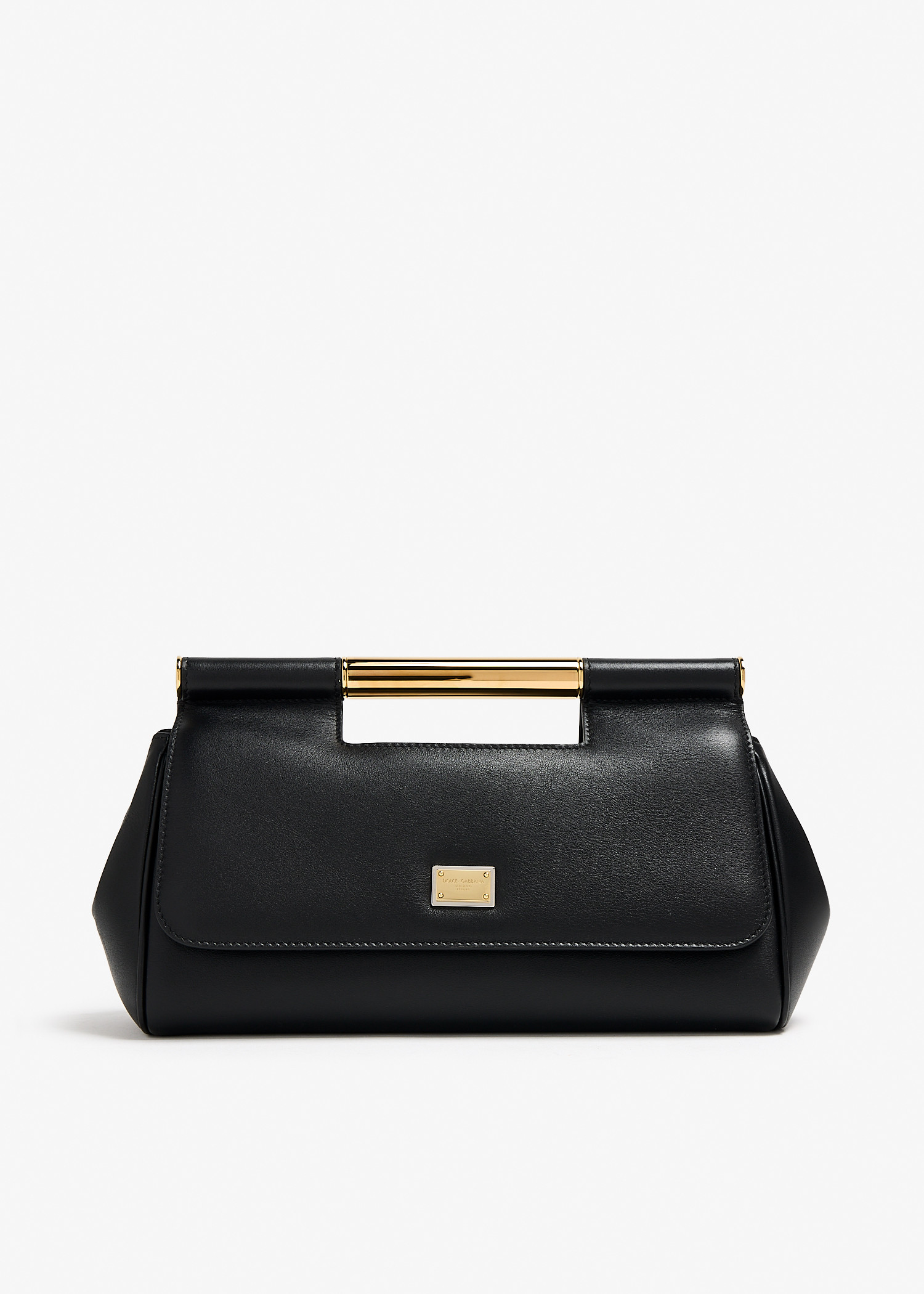 

Large Sicily clutch handbag, Black