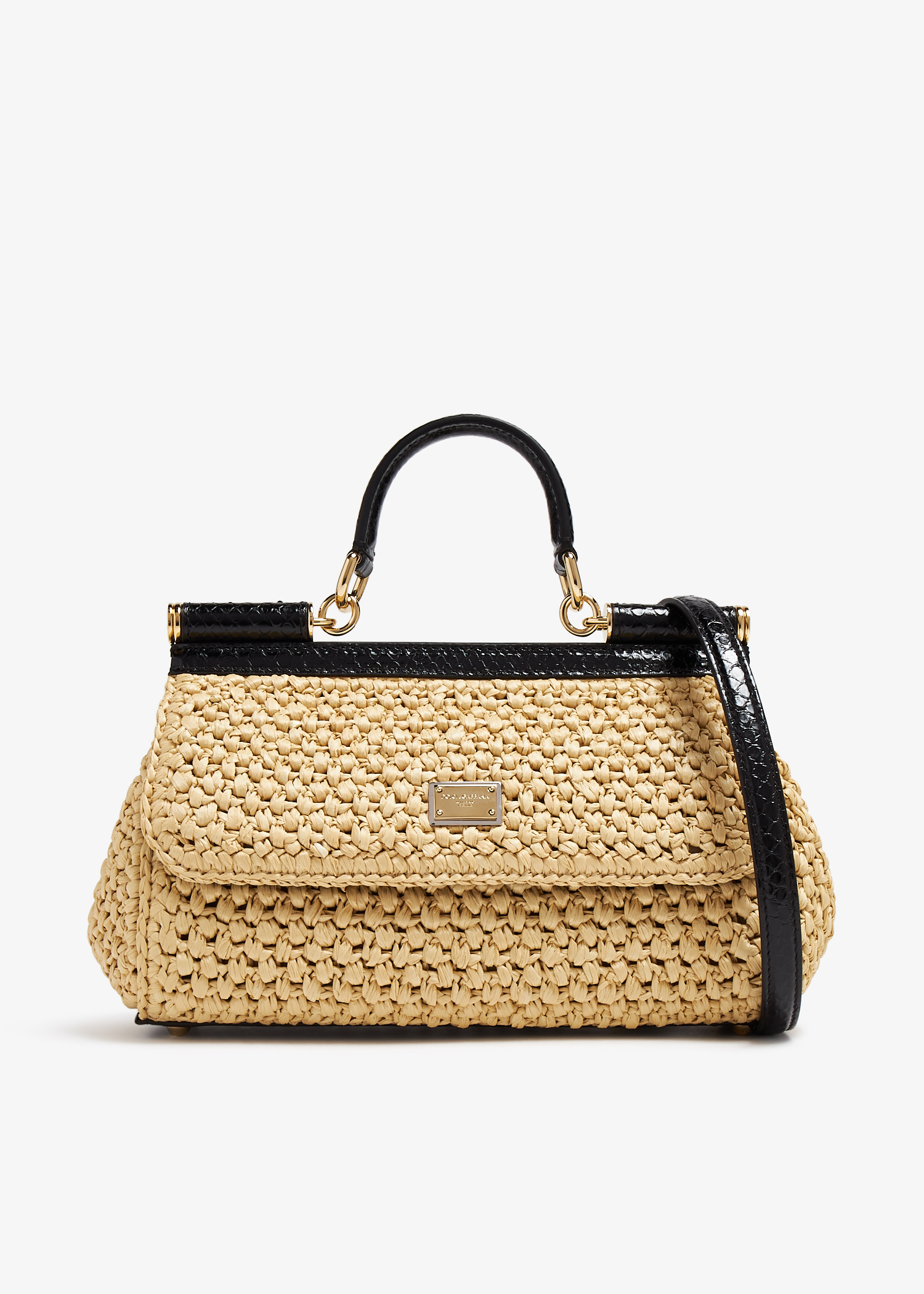 

Elongated Sicily handbag, Beige