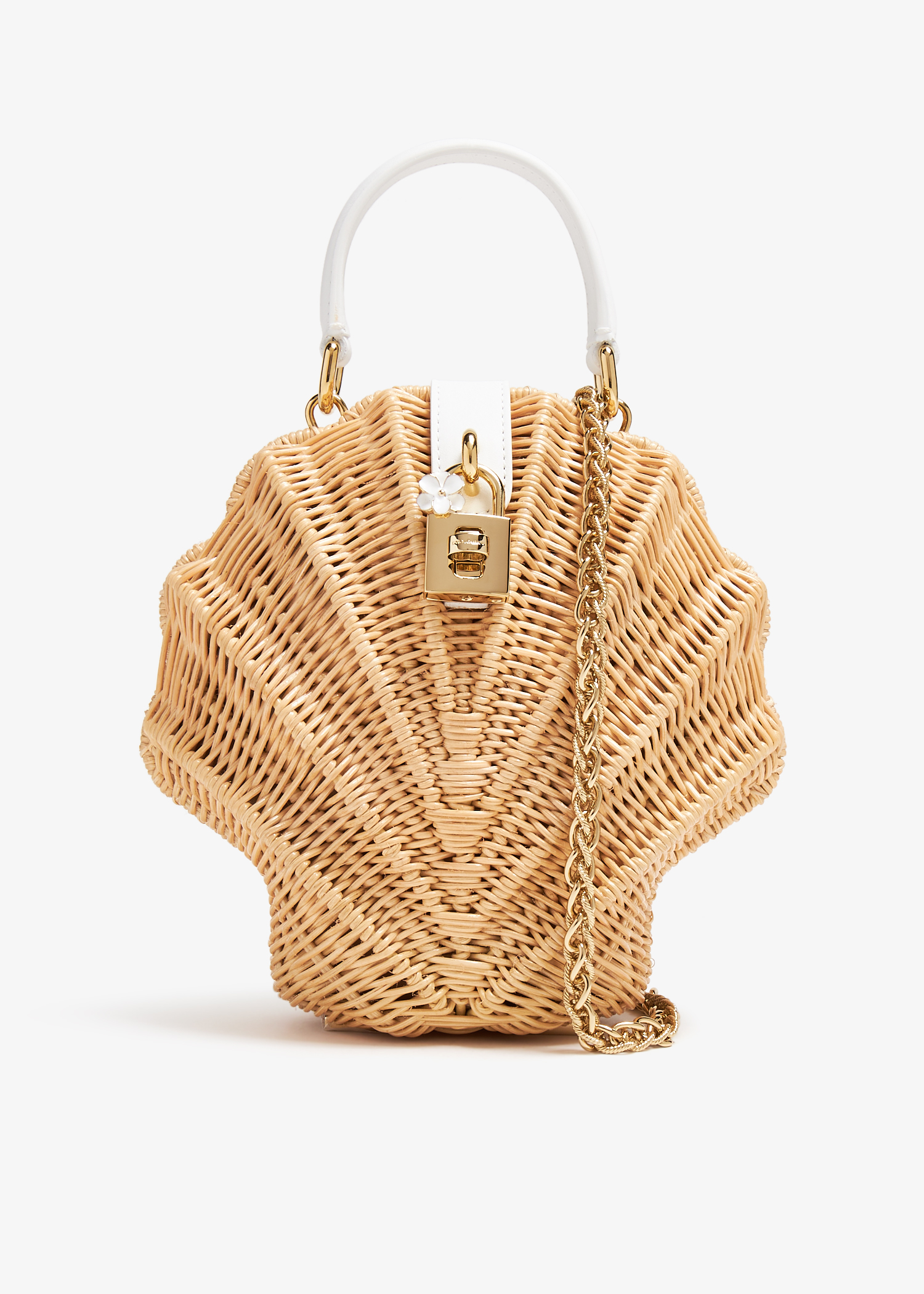 

Dolce Box handbag, Beige