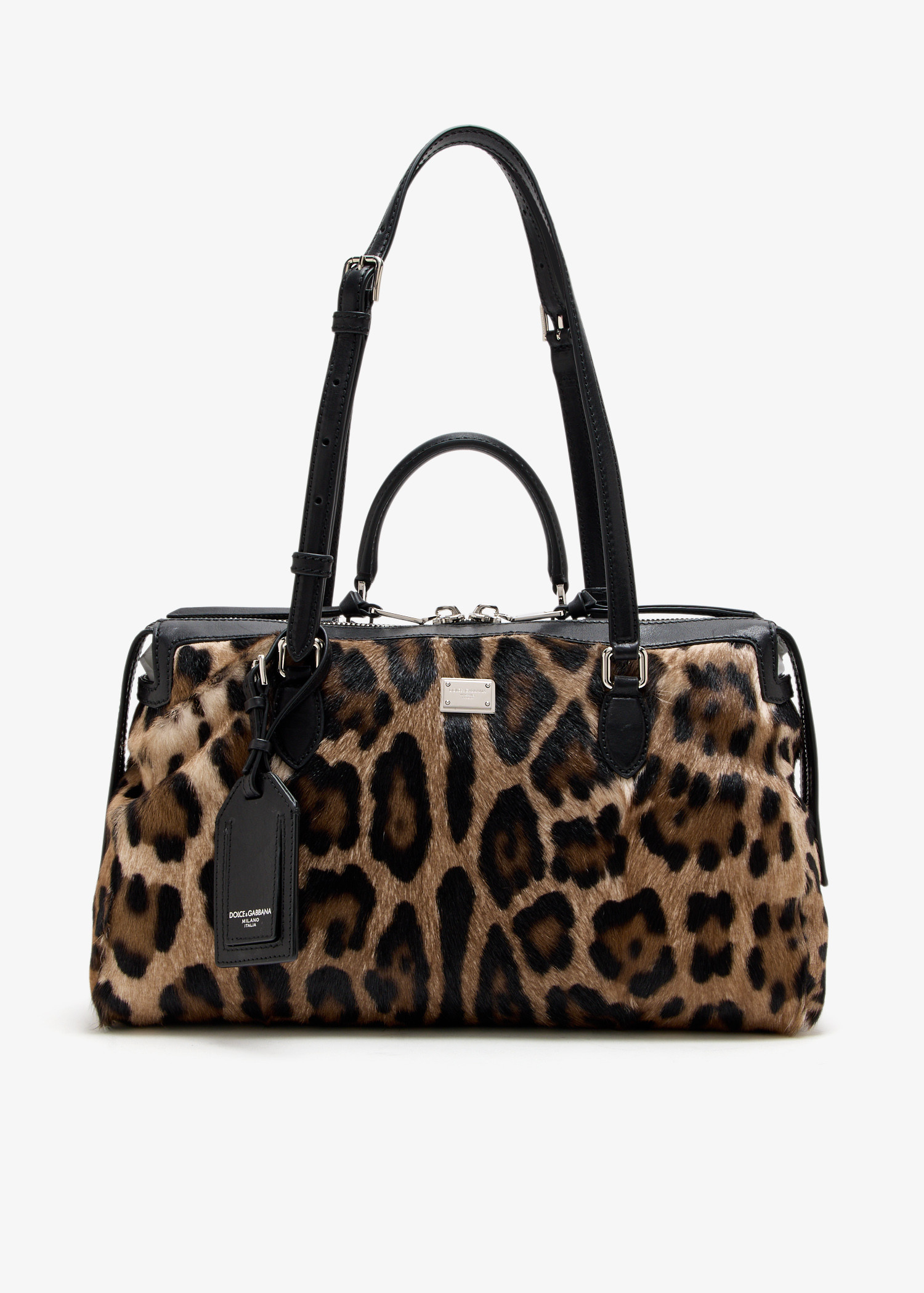 

Vittoria leo-print bag, Animal printed