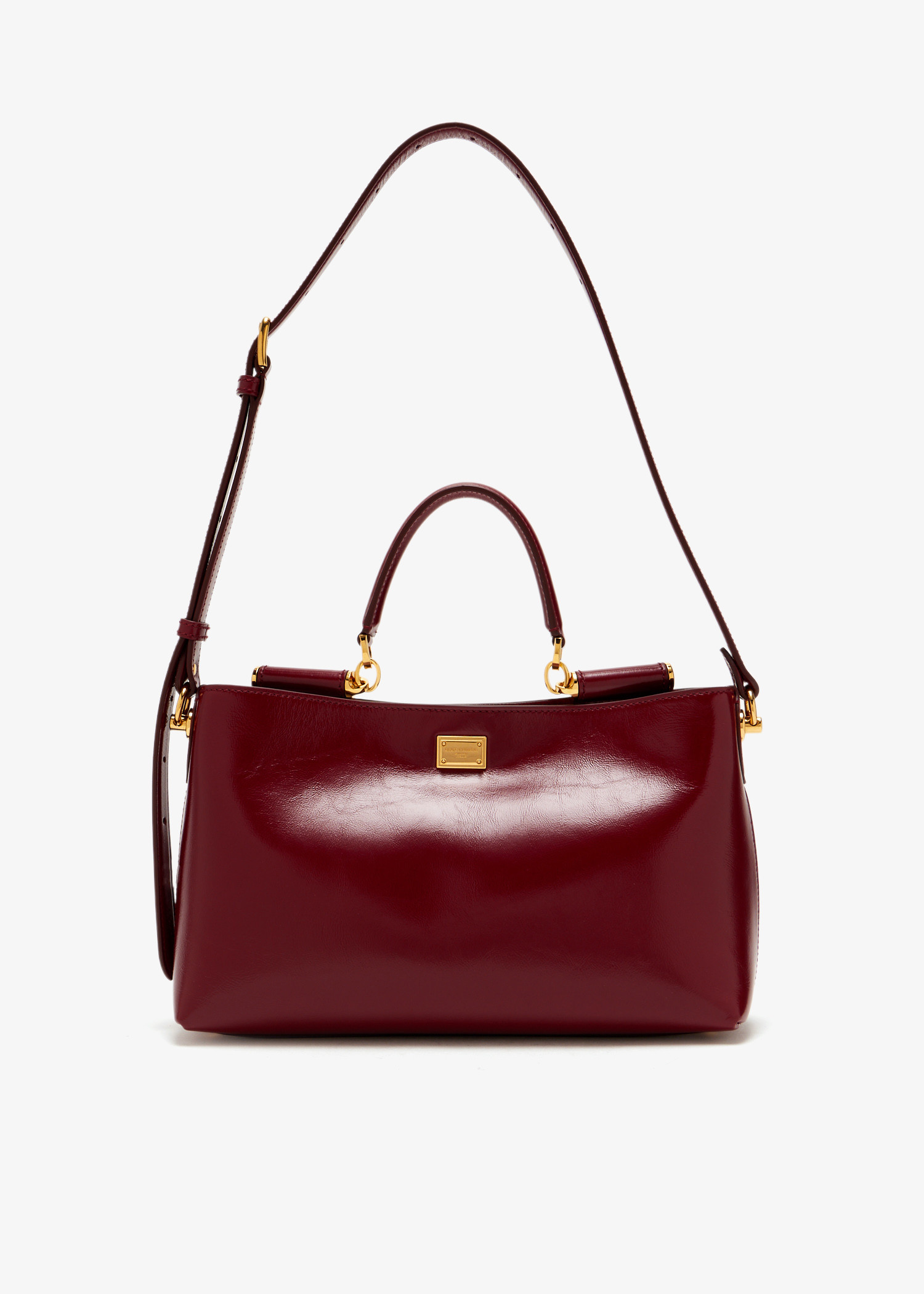 

Vittoria calfskin handbag, Burgundy