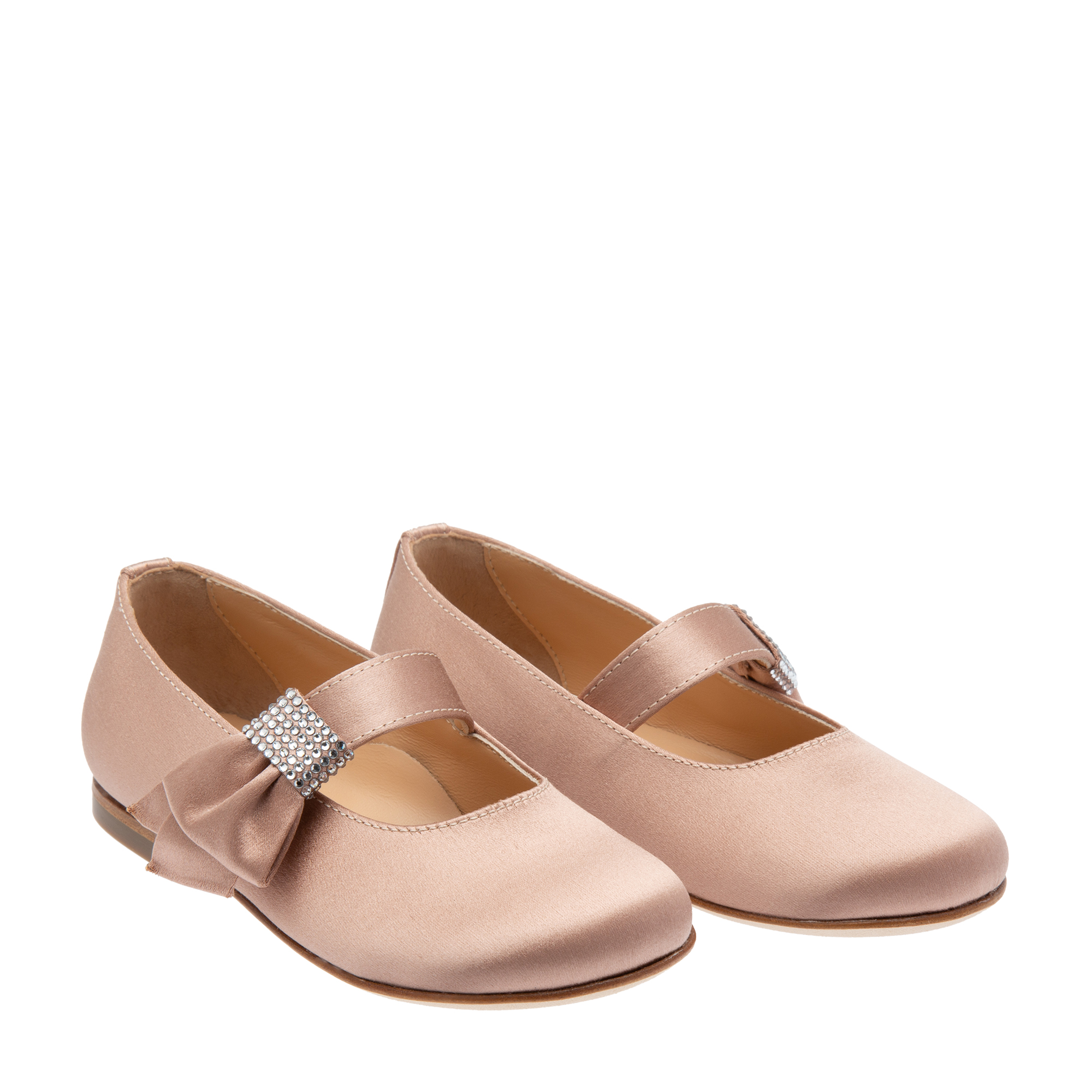 

Satin ballet flats, Pink