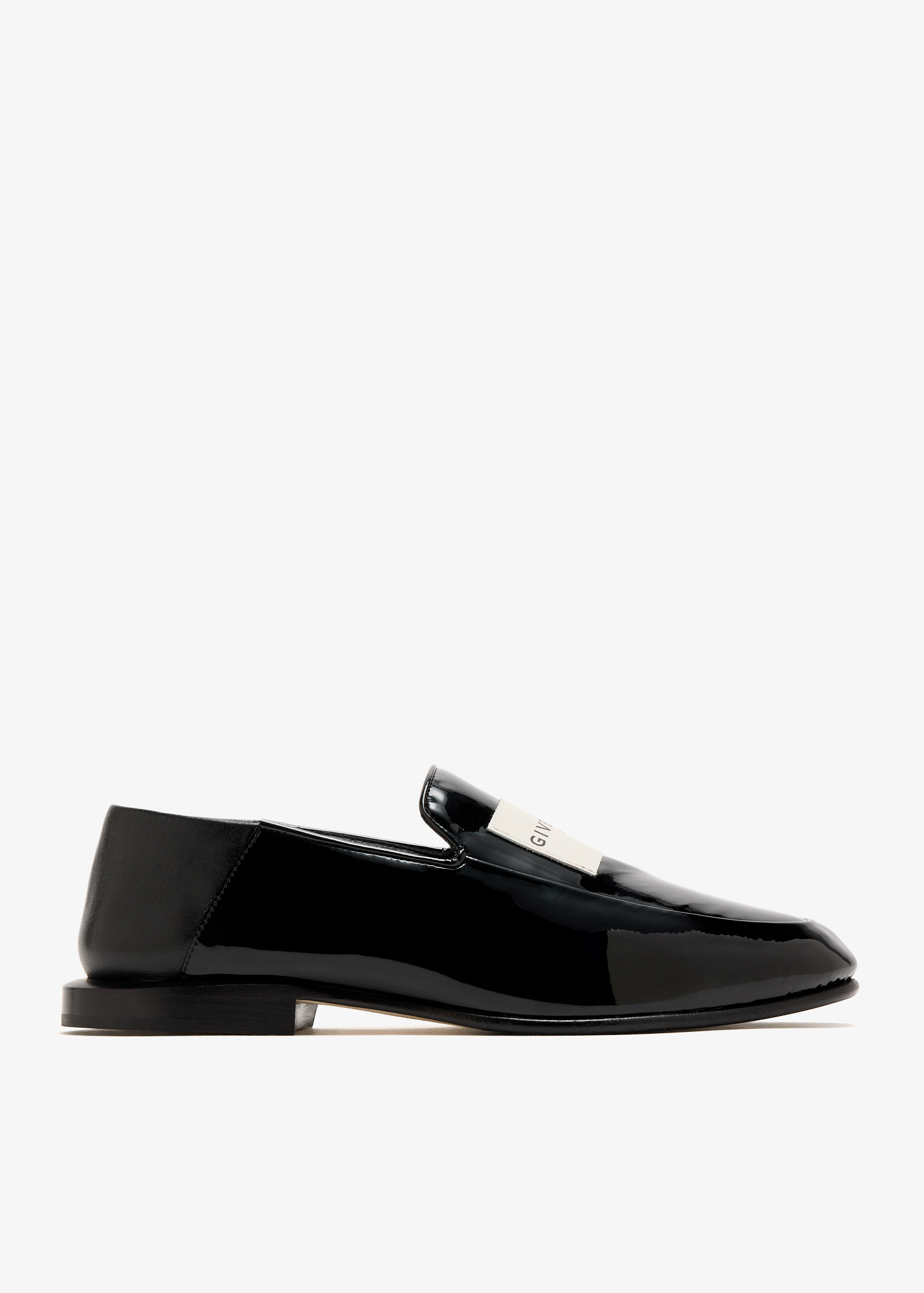 

Label loafers, Black