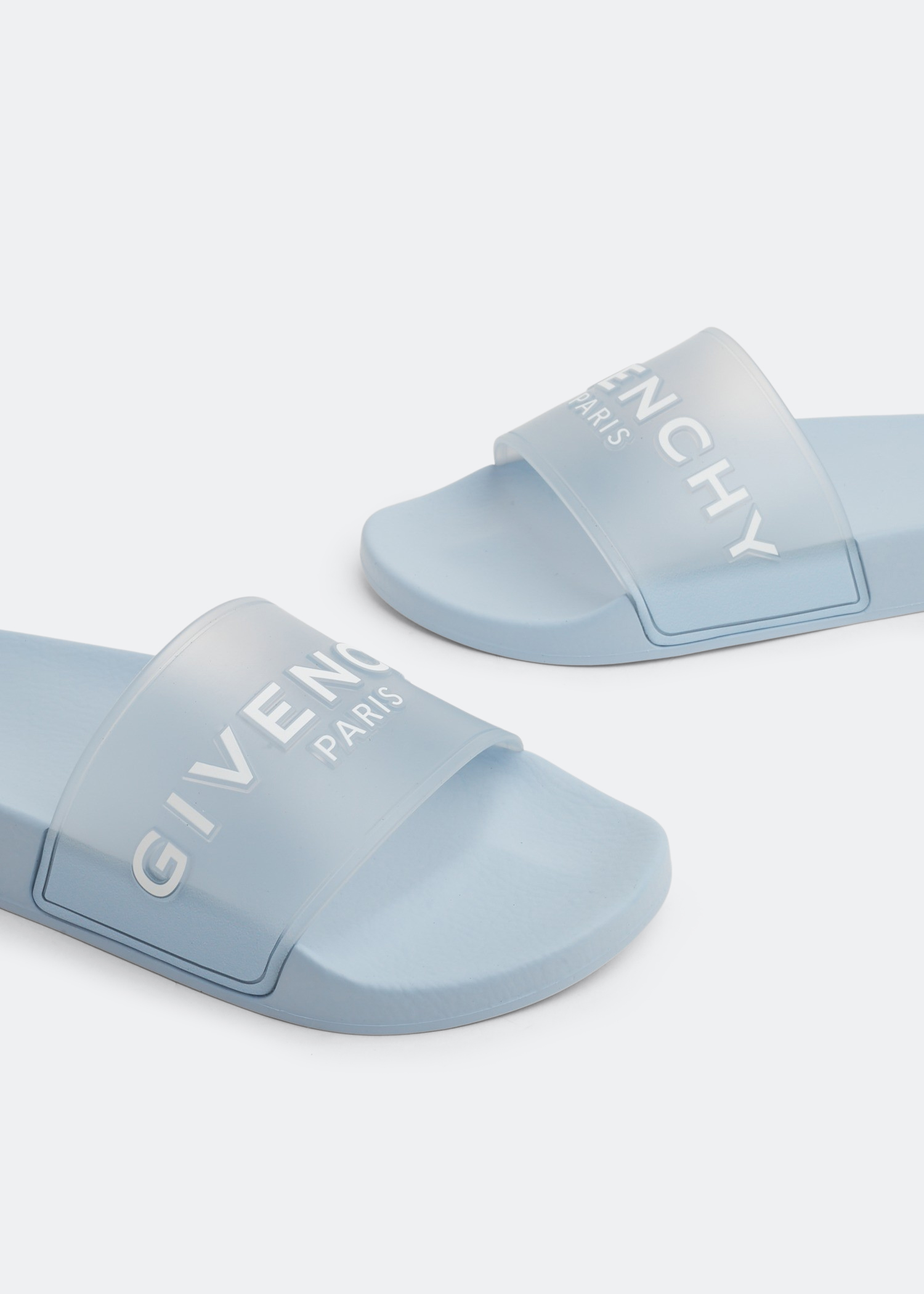 

Signature rubber slides, Blue