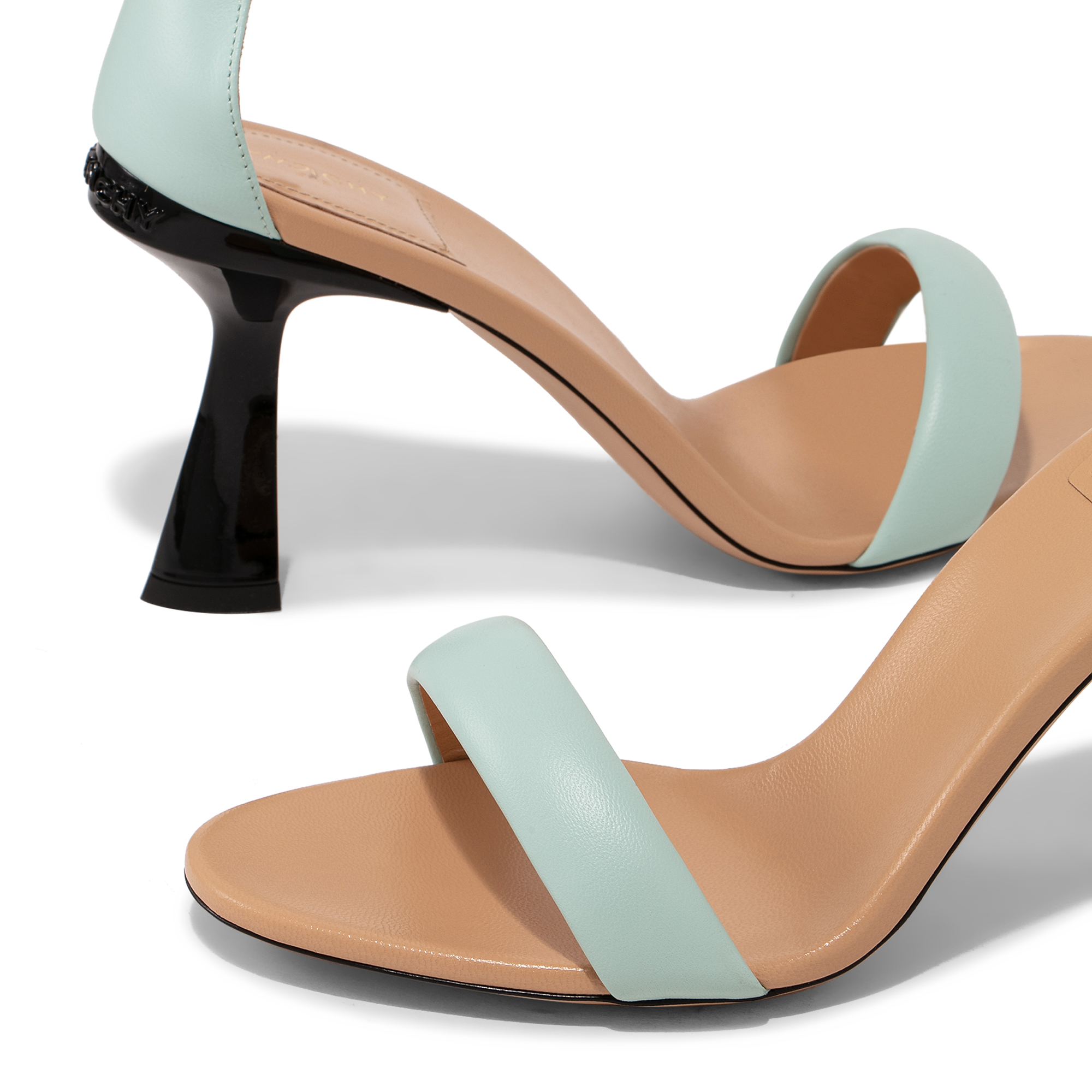 

Carène leather sandals, Blue