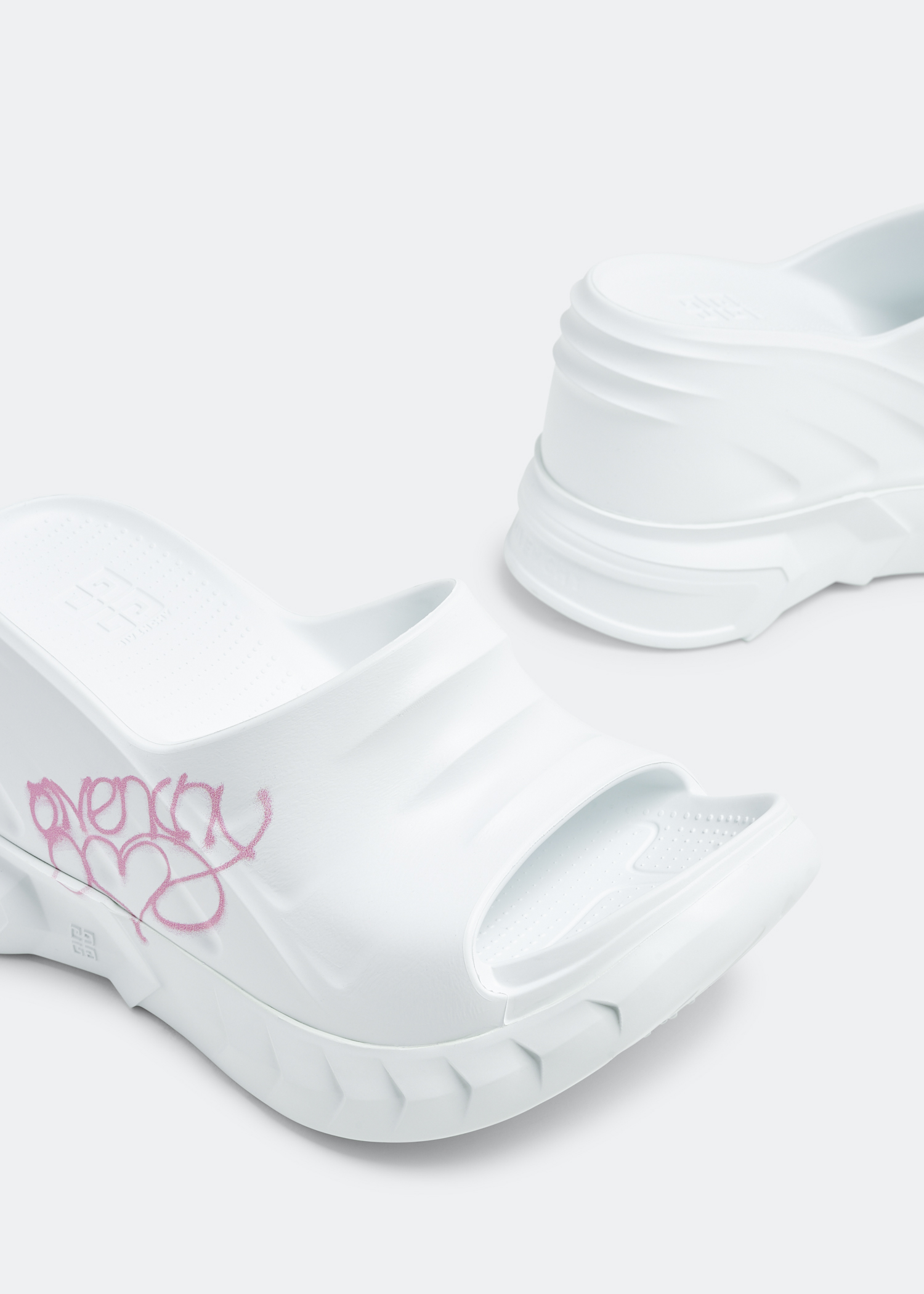 

Marshmallow sandals, White