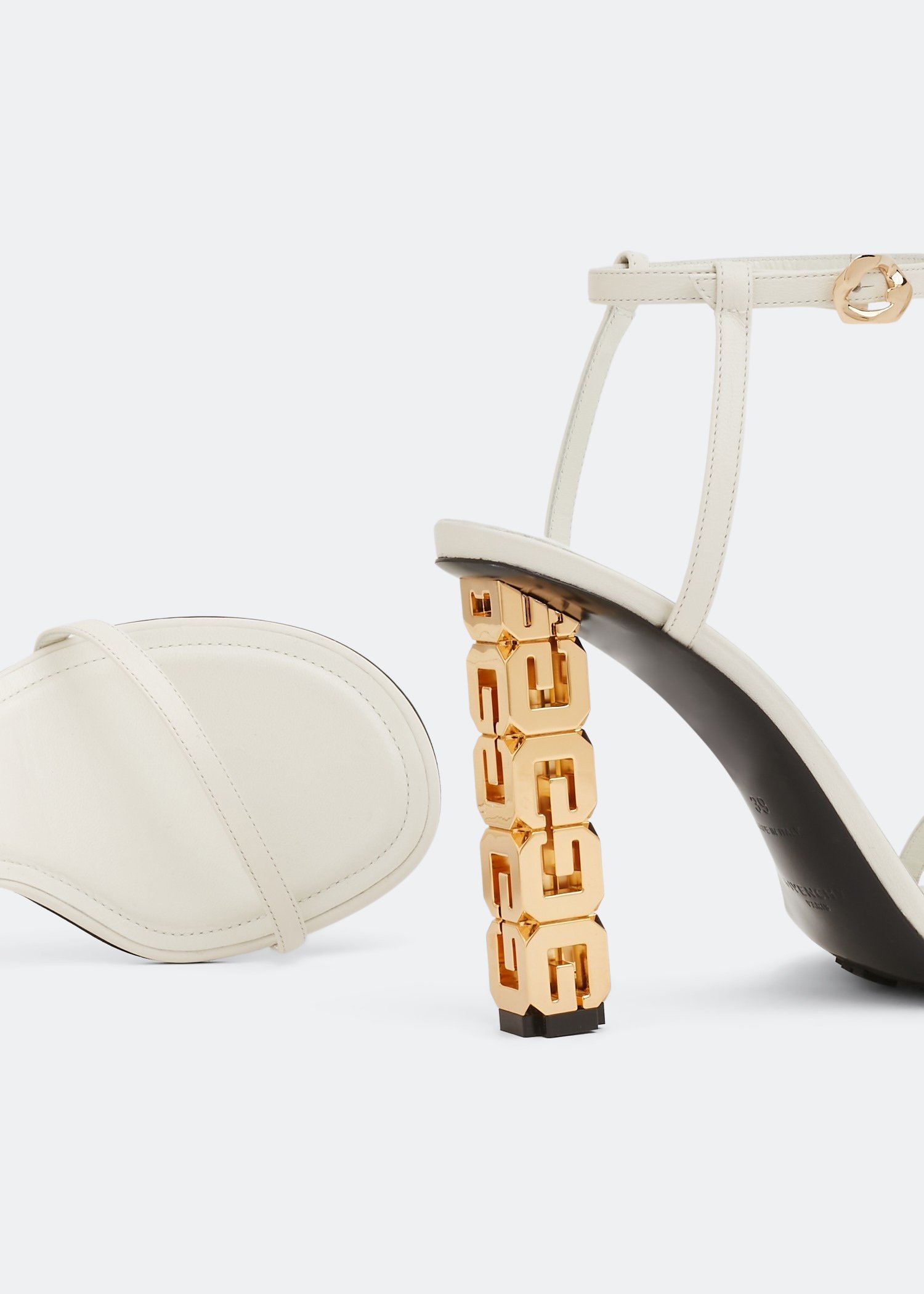 

G Cube sandals, White