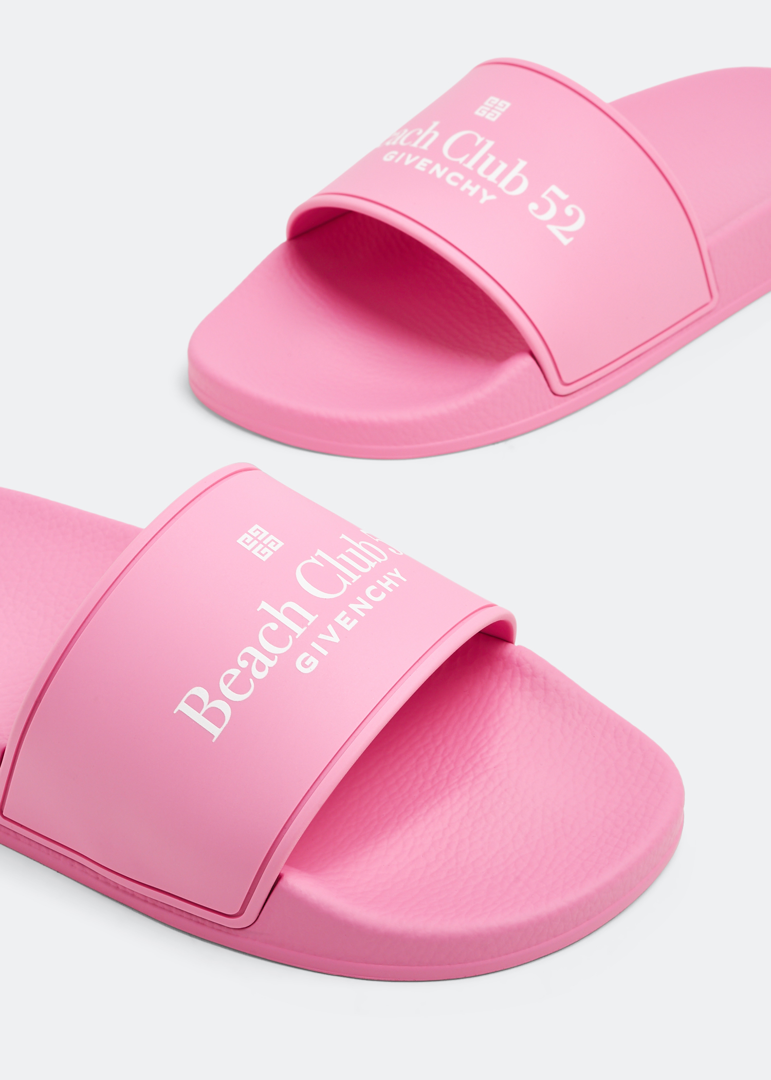 

Flat slides, Pink