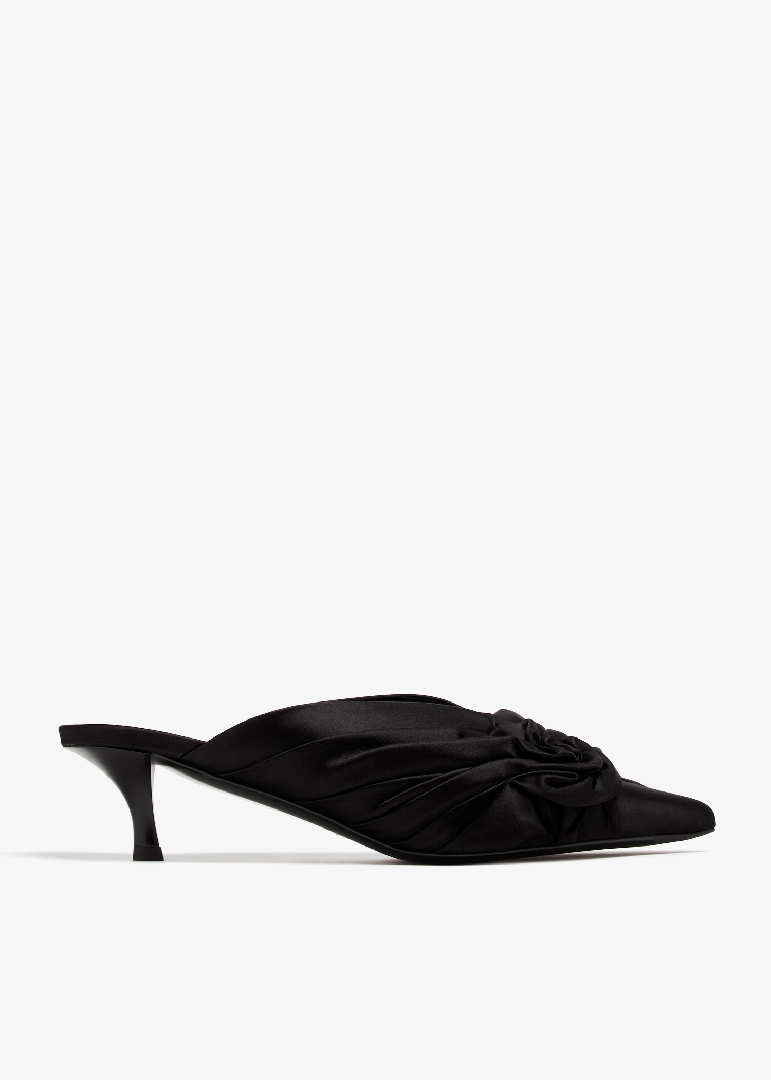 

Twist mules, Black