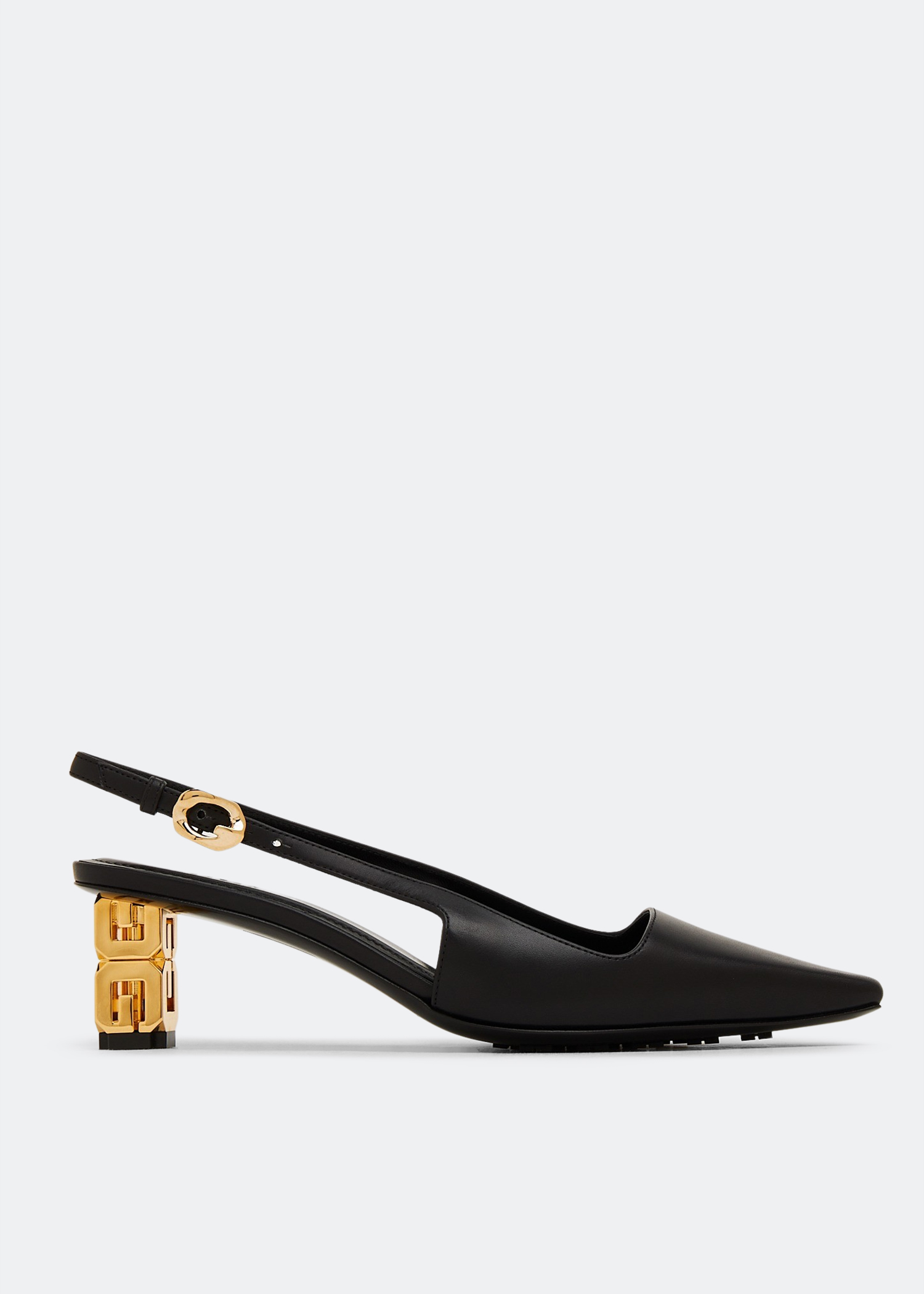 

G Cube slingback pumps, Black