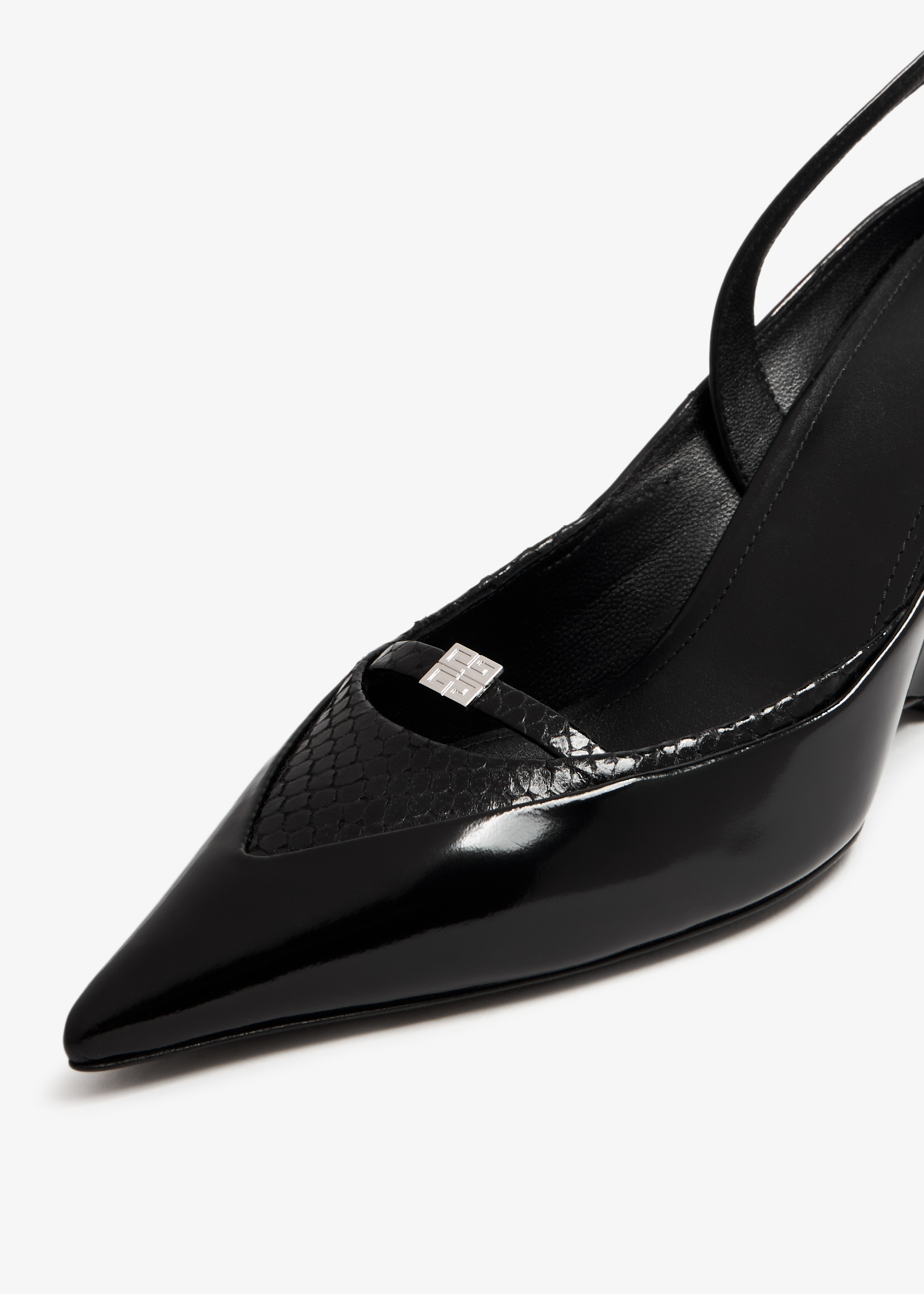 

Raven slingback pumps, Black