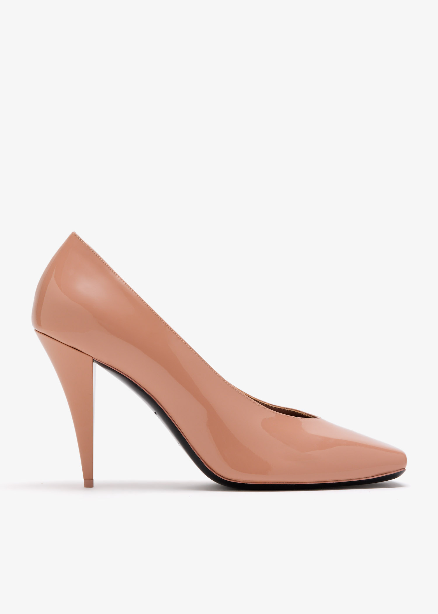 

Sliced Square pumps, Pink