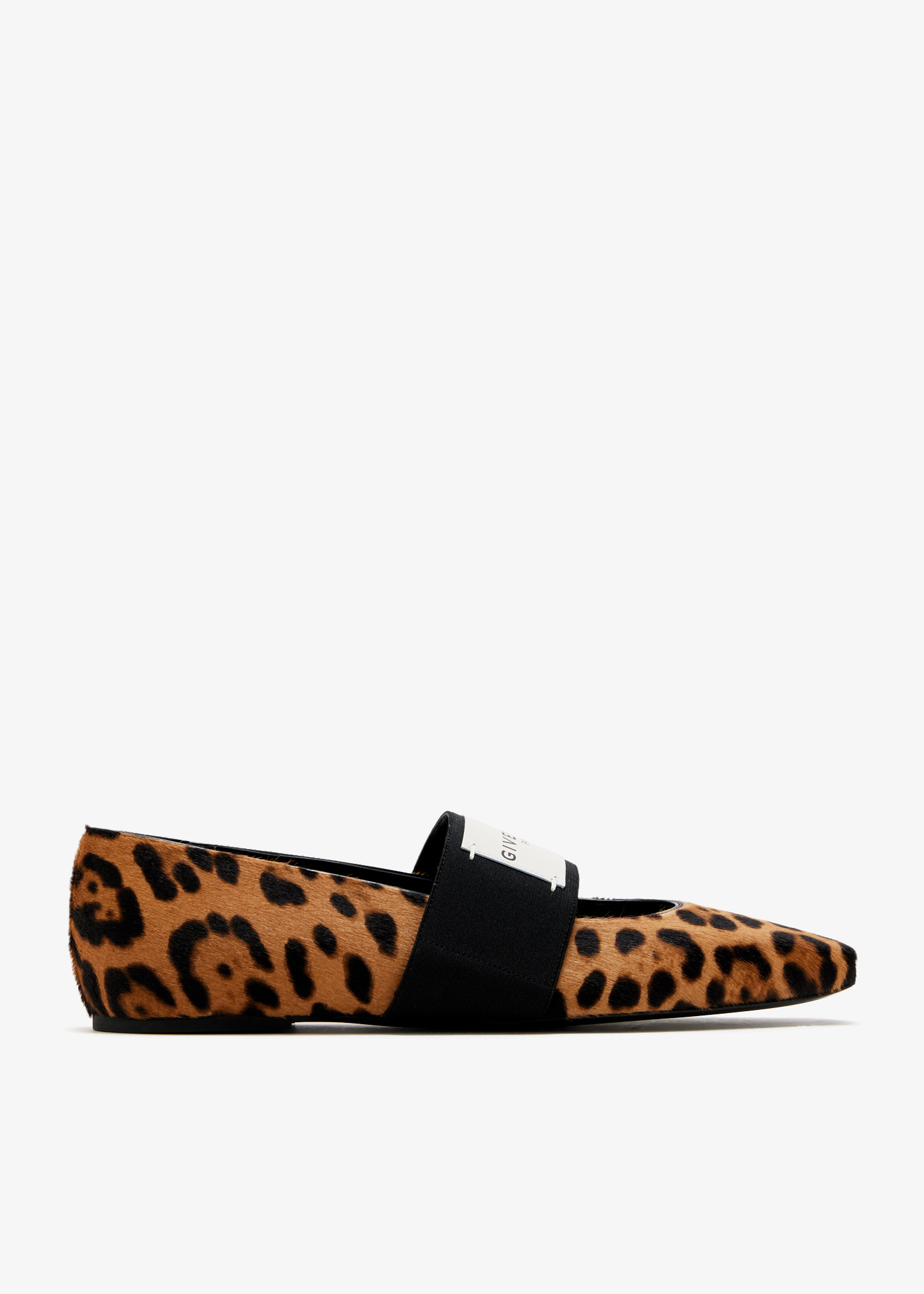 

Sliced Square ballerinas, Animal printed