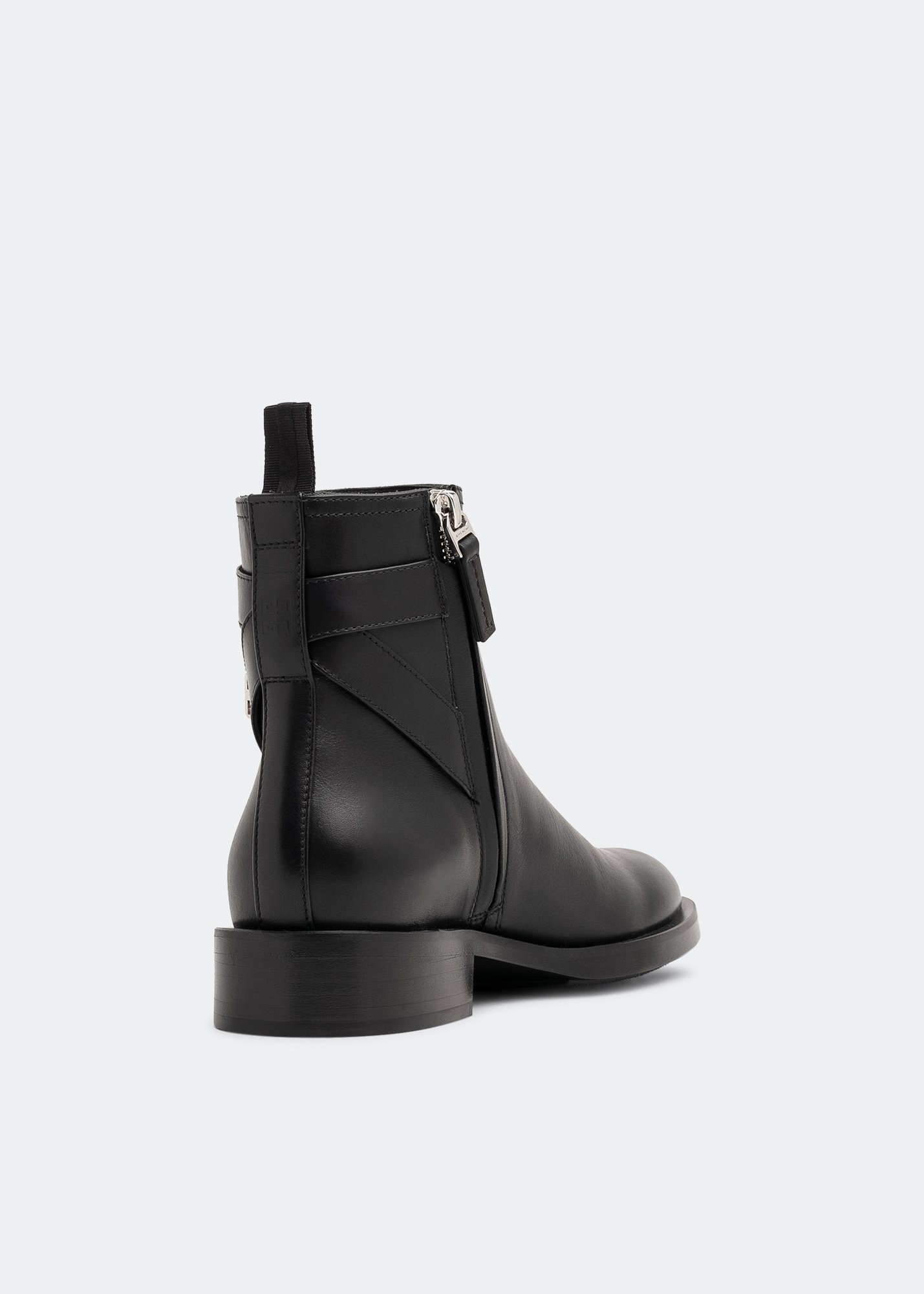 

Padlock boots, Black