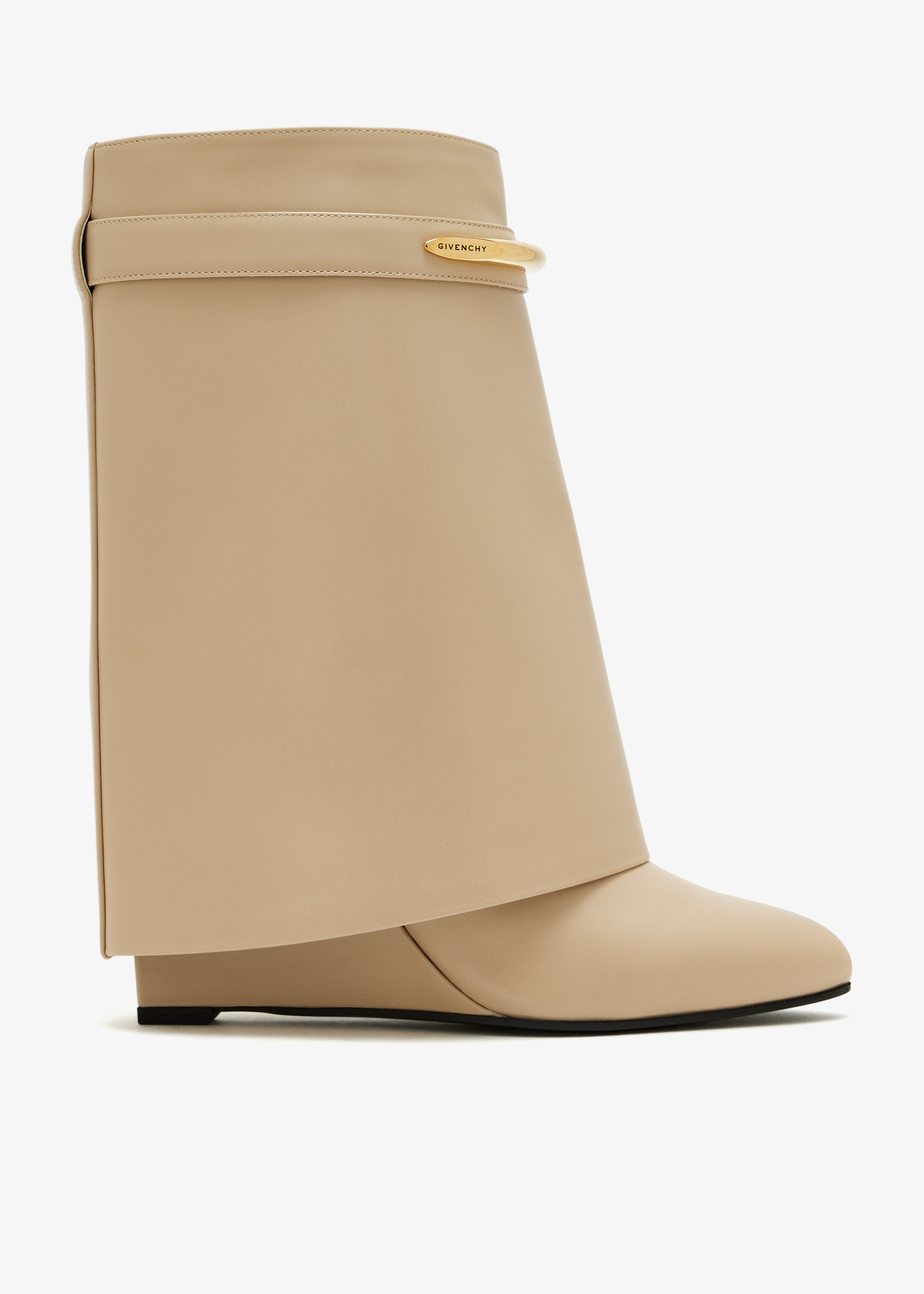

Shark ankle boots, Beige