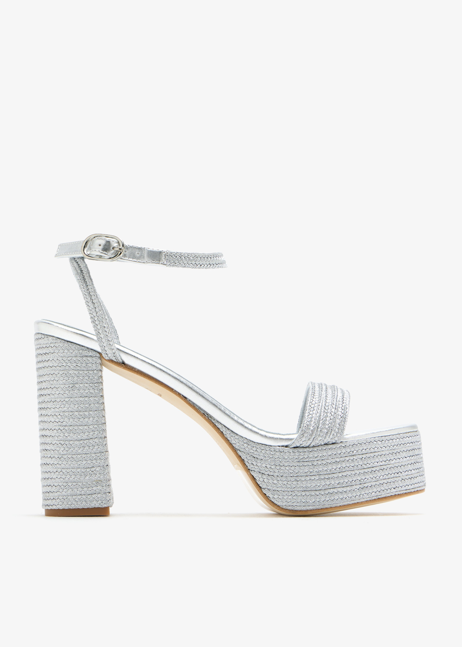 

Becka platform sandals, Silver