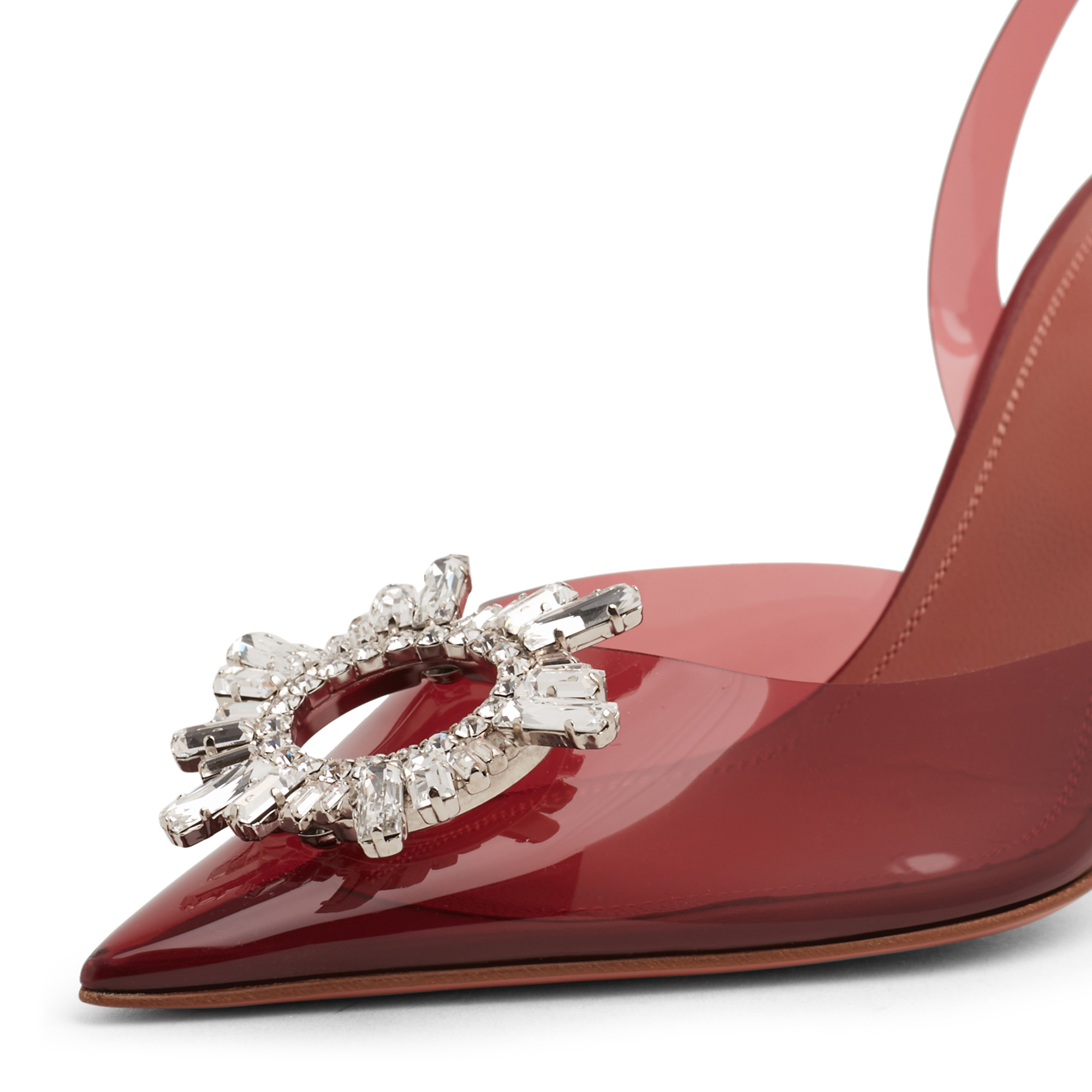 

Begum sling pumps, Burgundy